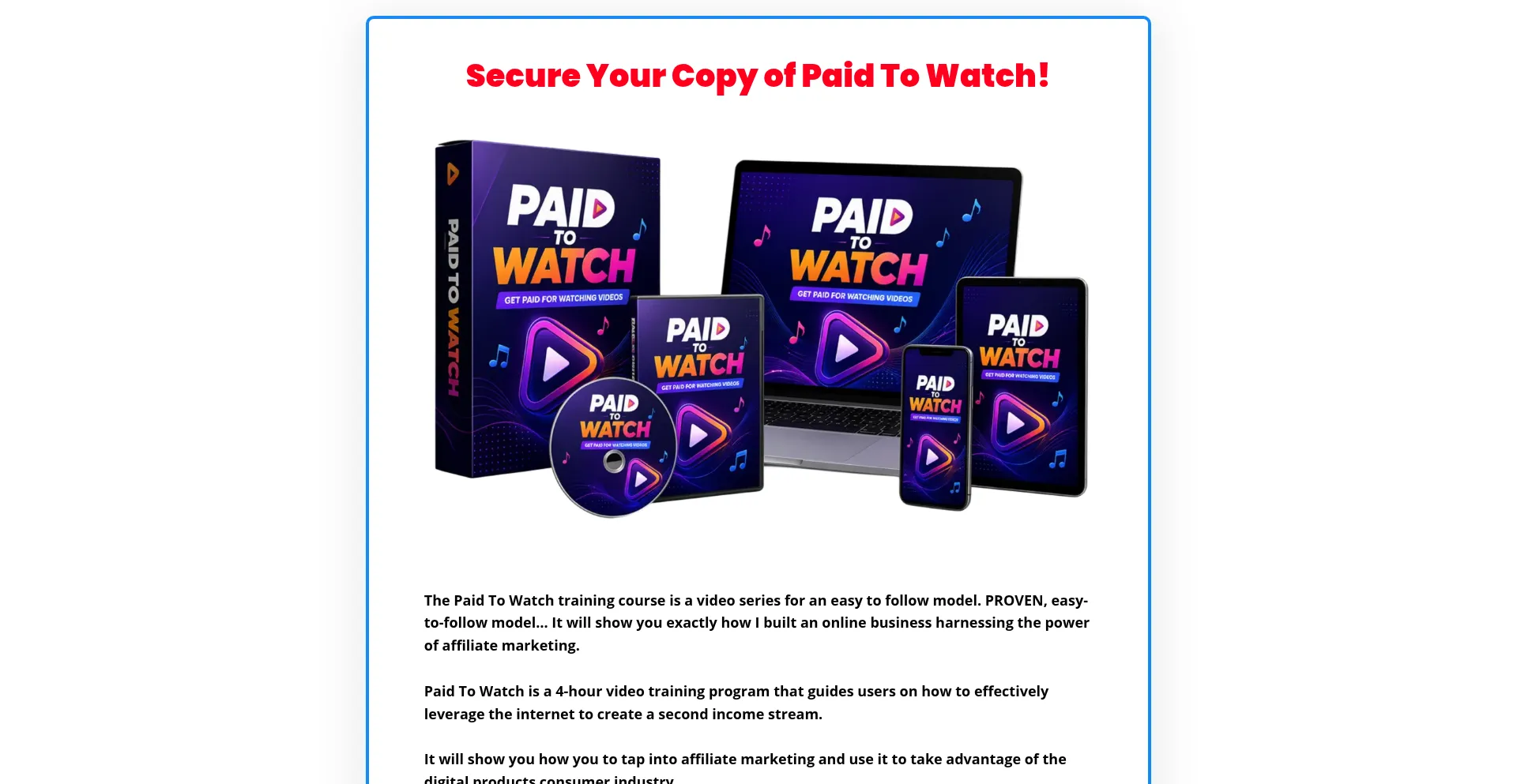 Paidtowatch.org