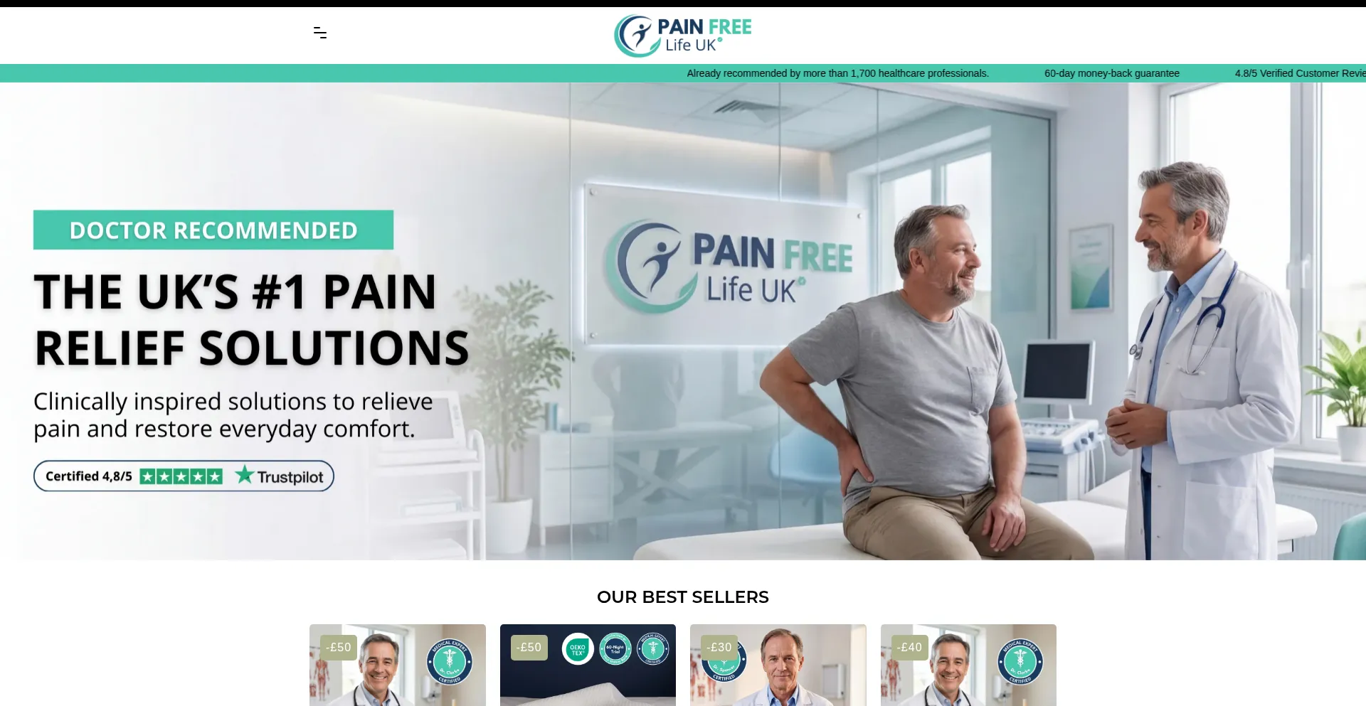 Painfreelife-uk.com