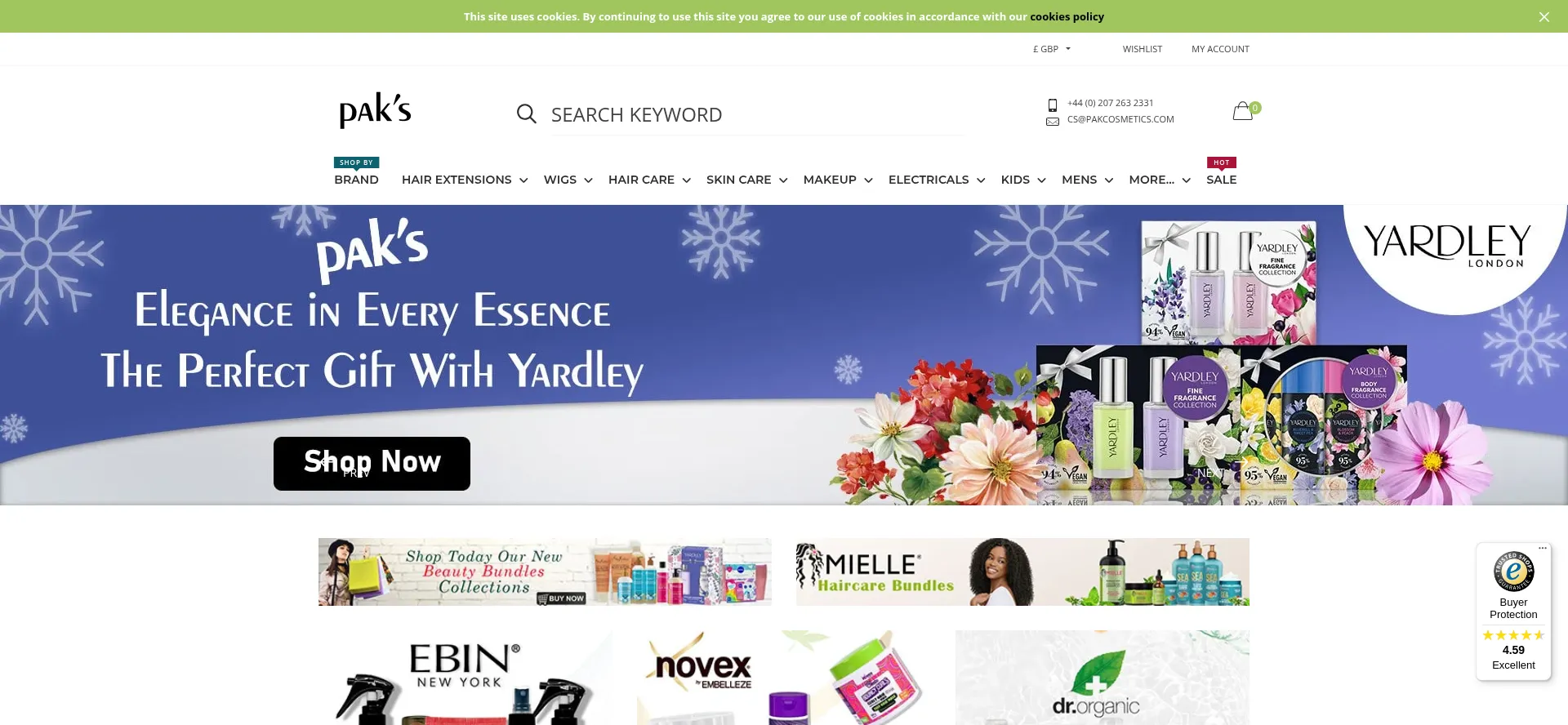 Pakcosmetics.com