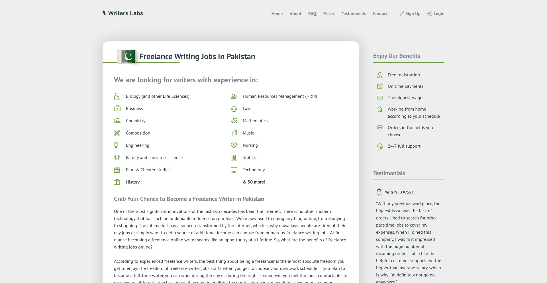 Pakistan.writerslabs.com
