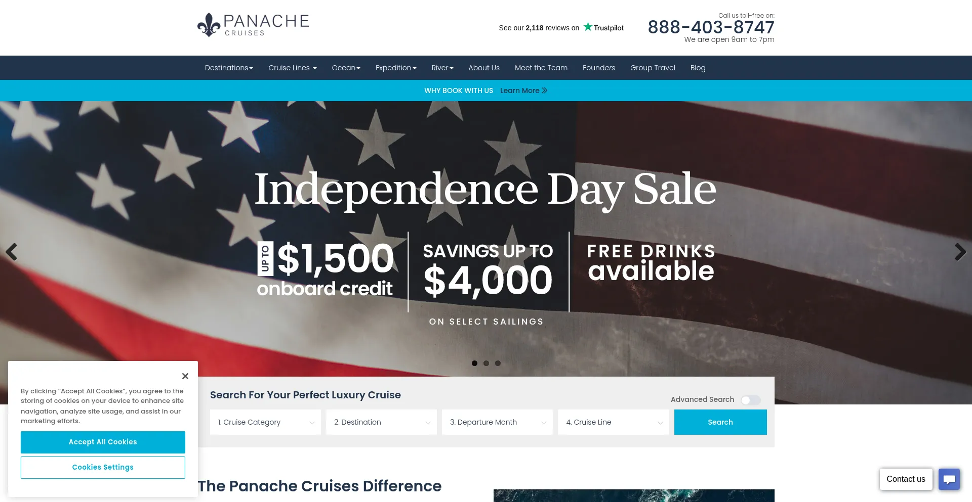 Panachecruises.com