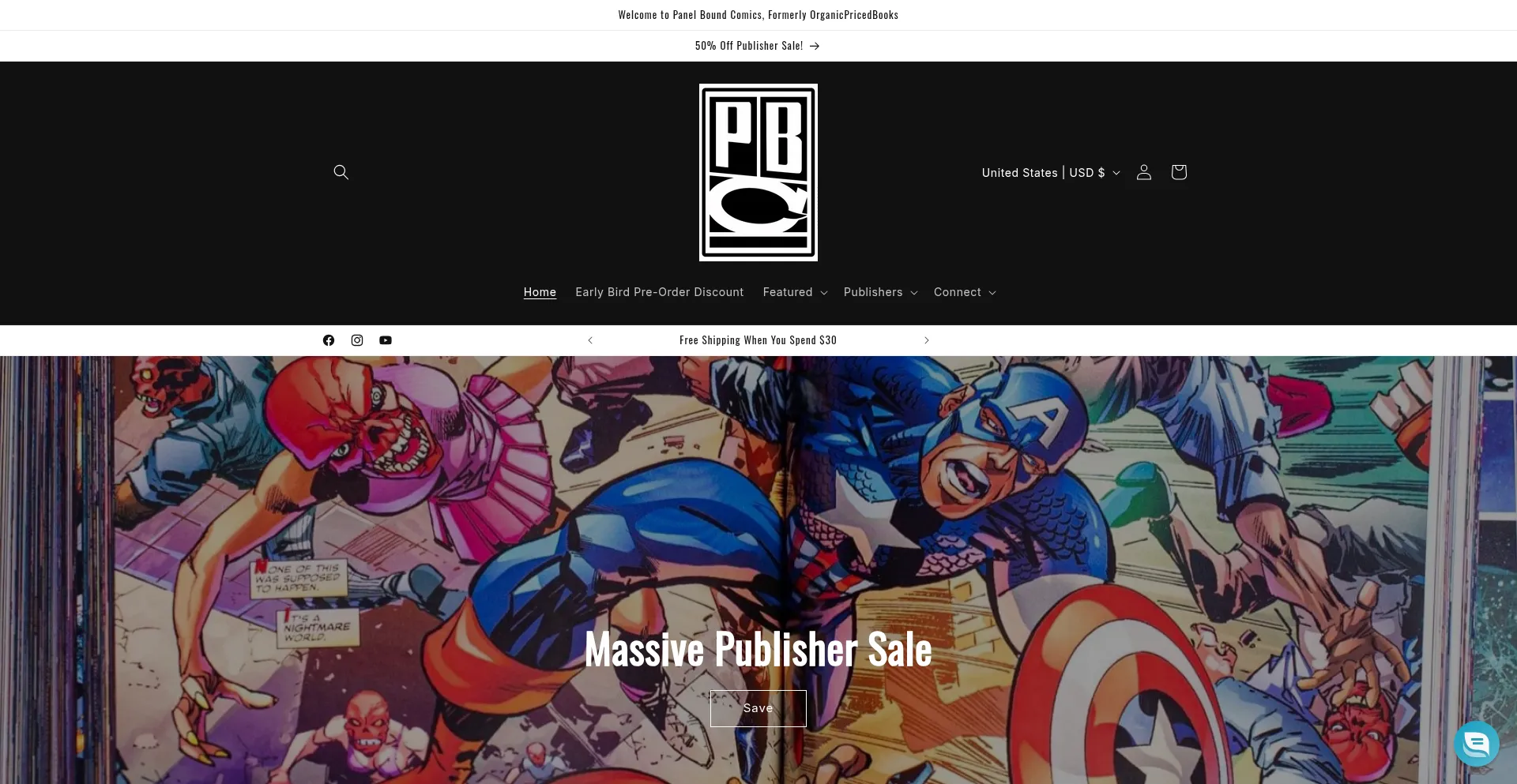 Panelboundcomics.com