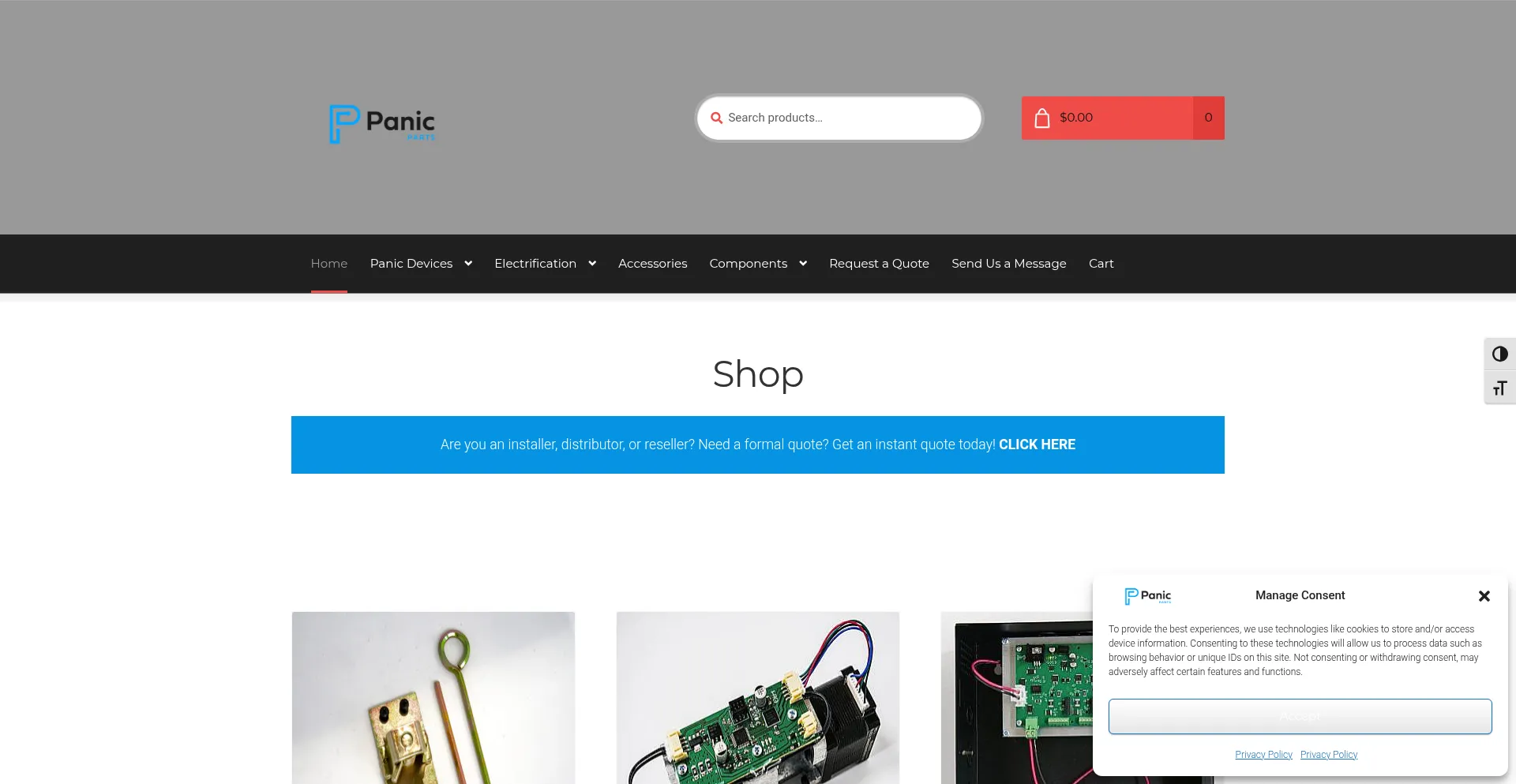Panicparts.com