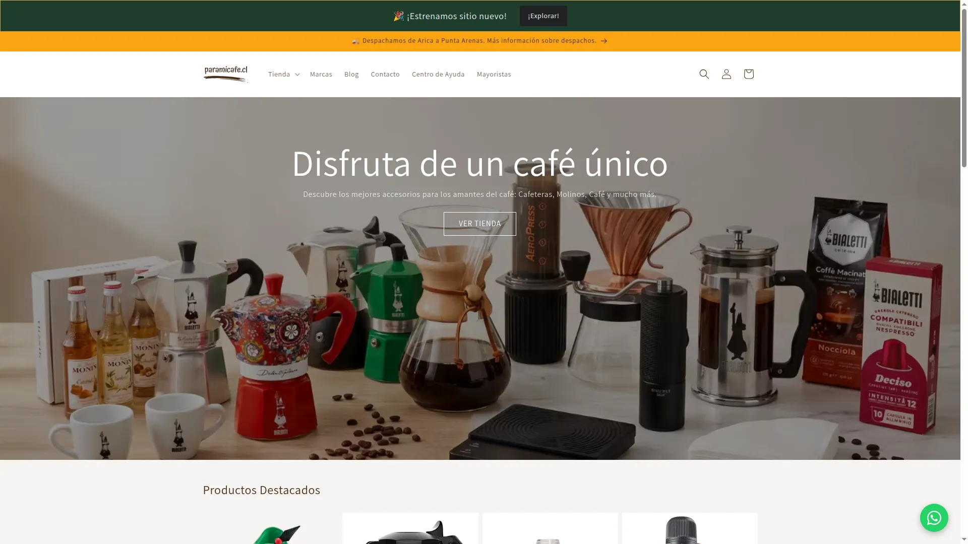 Paramicafe.cl