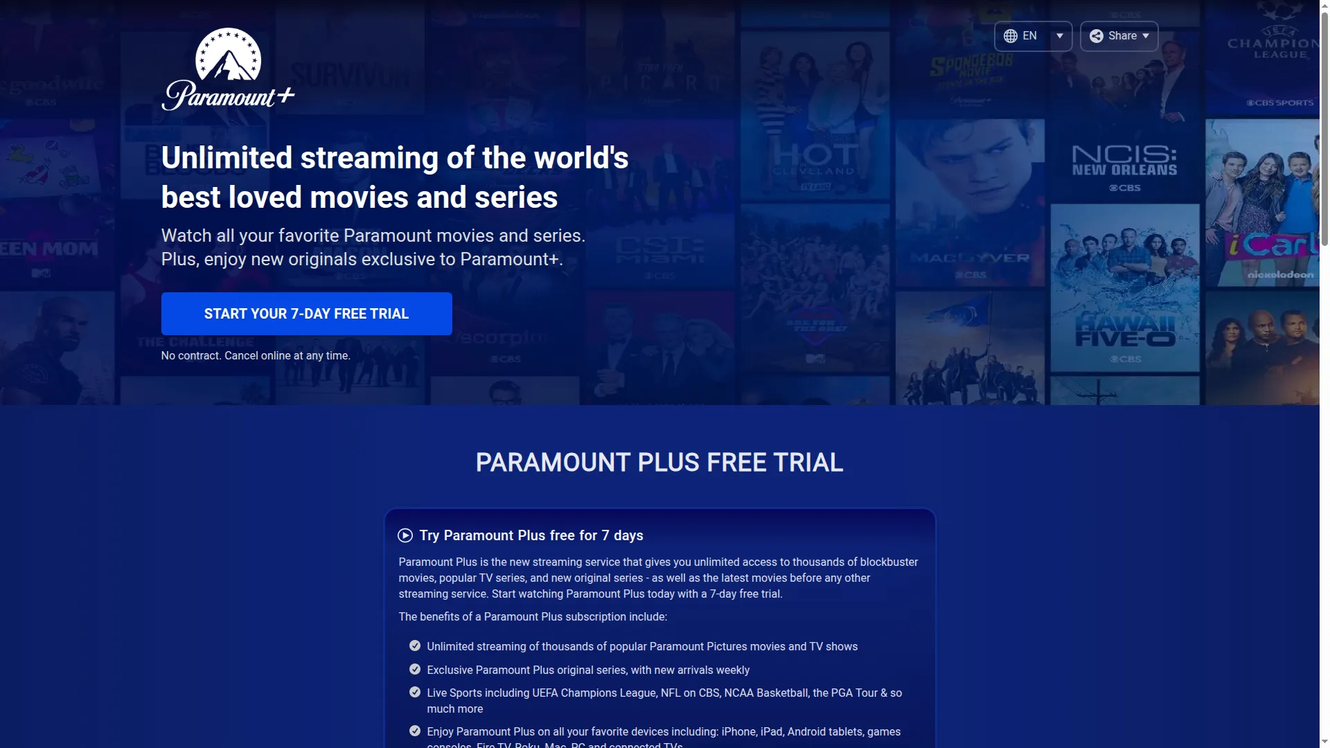 Paramountplusfreetrial.com