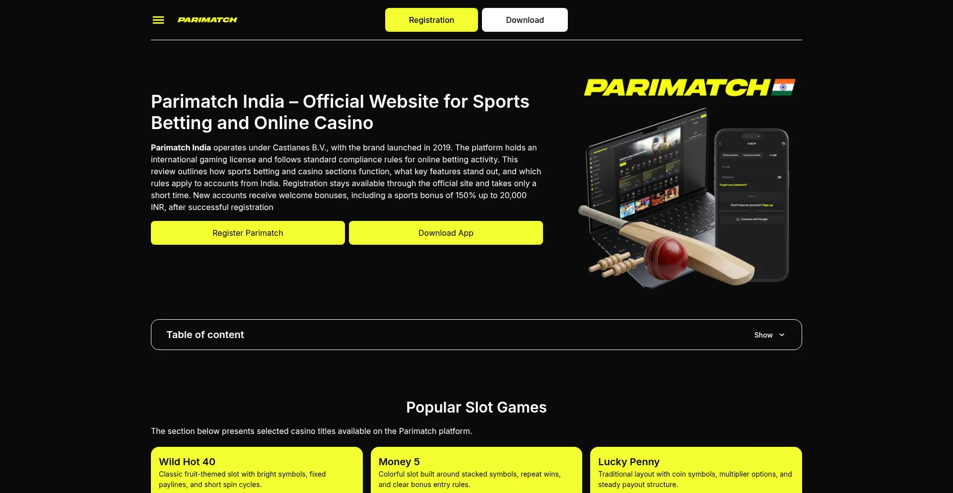 Parimatch-live.in.net