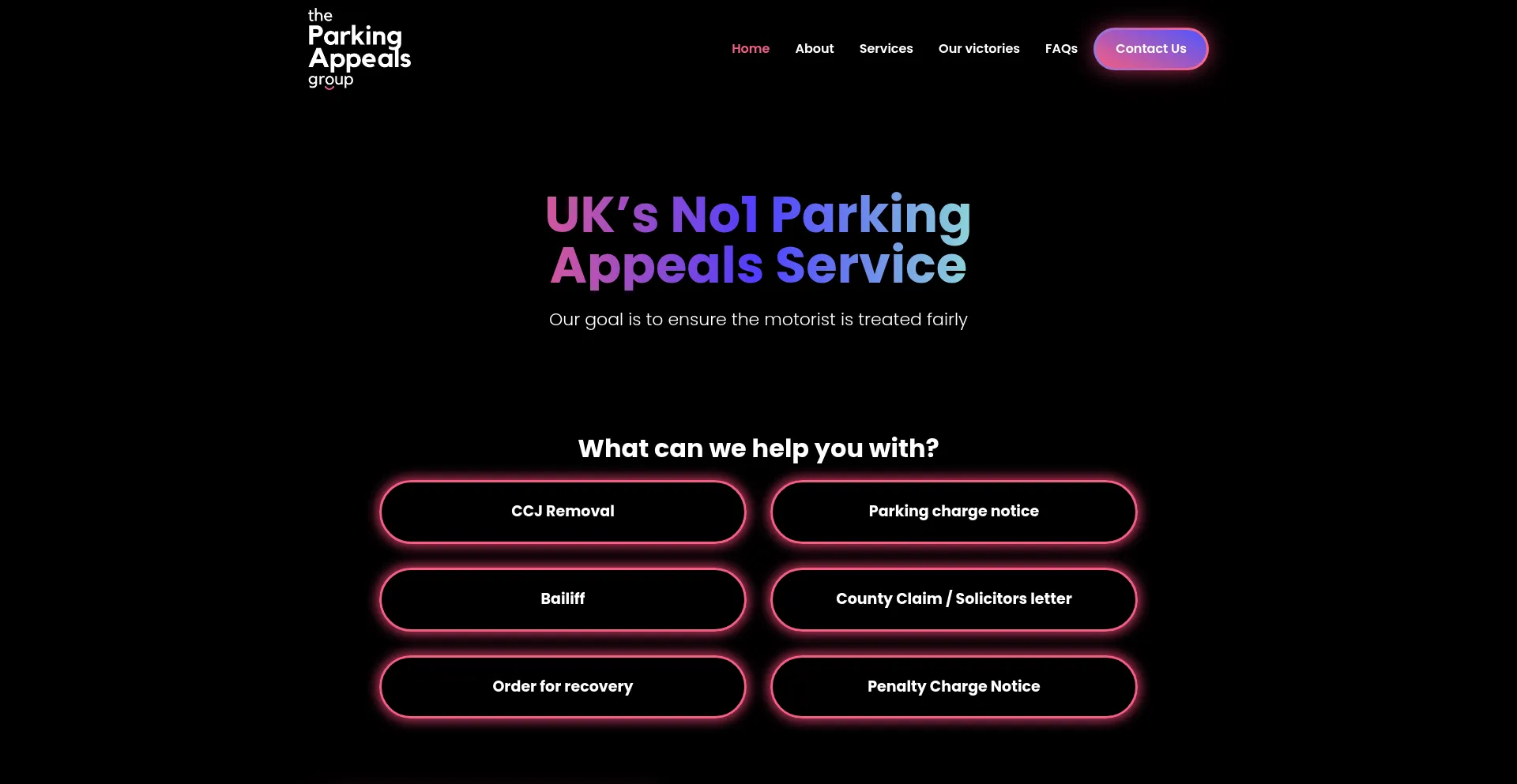 Parkingappealsgroup.co.uk