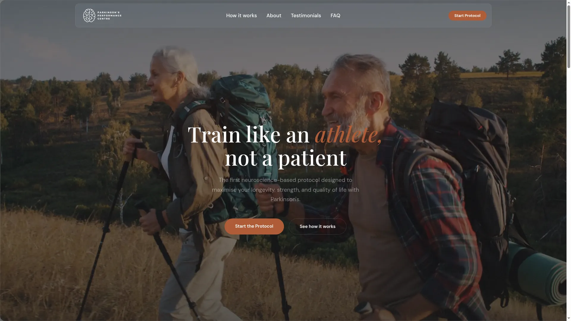 Parkinsonperformancecentre.com