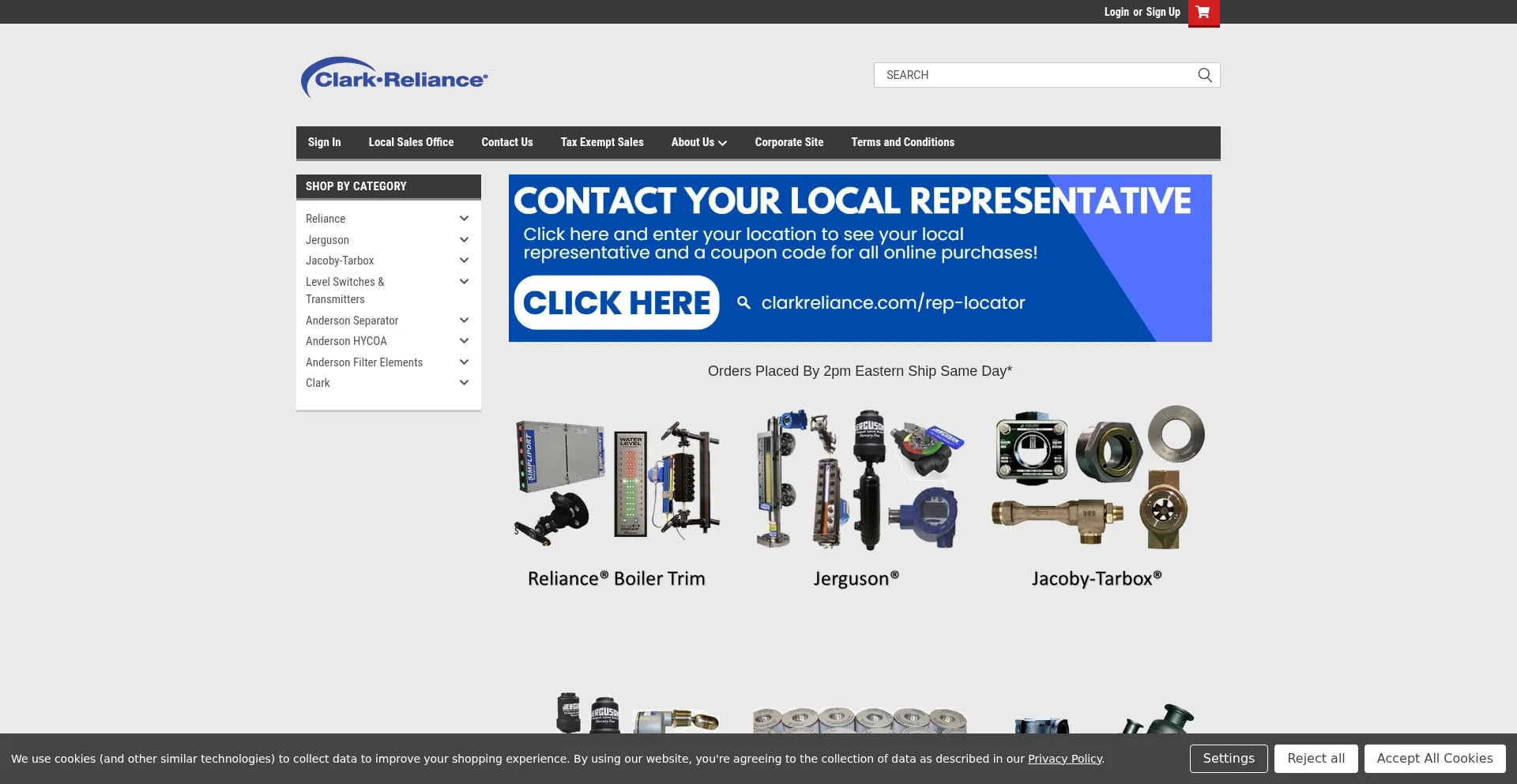 Parts.clark-reliance.com