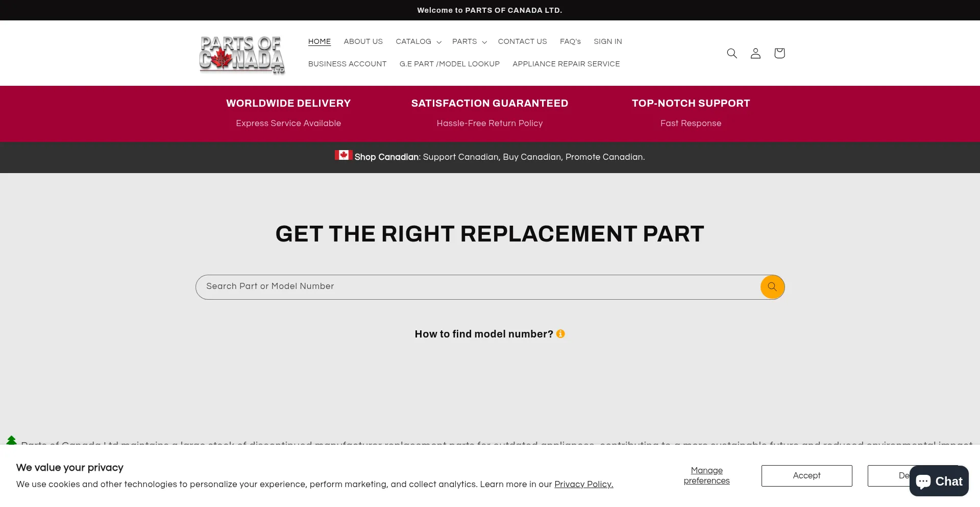 Partsofcanada.com
