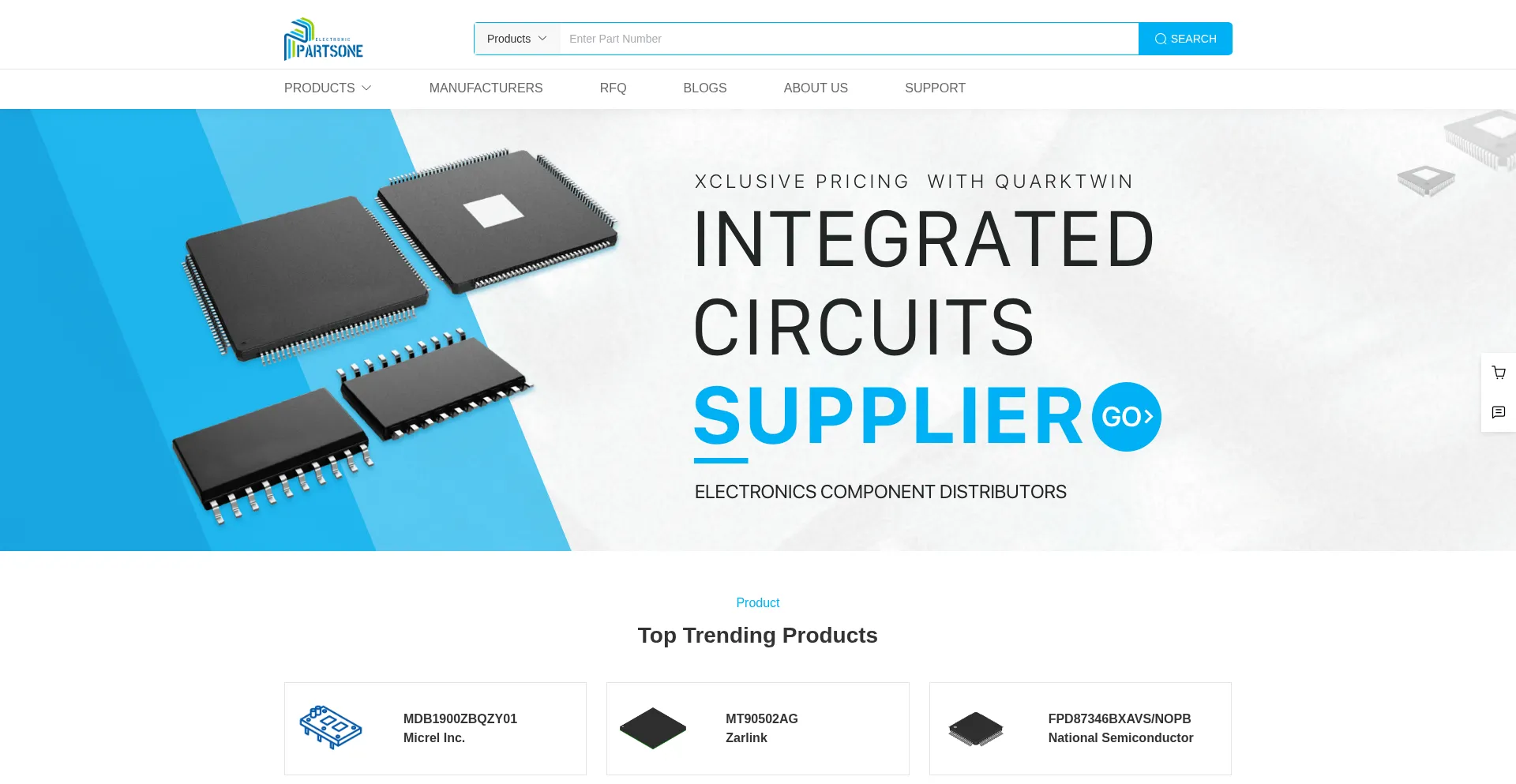Partsone-electronics.com