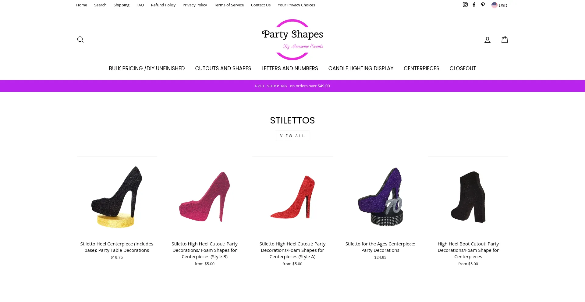 Partyshapes.com