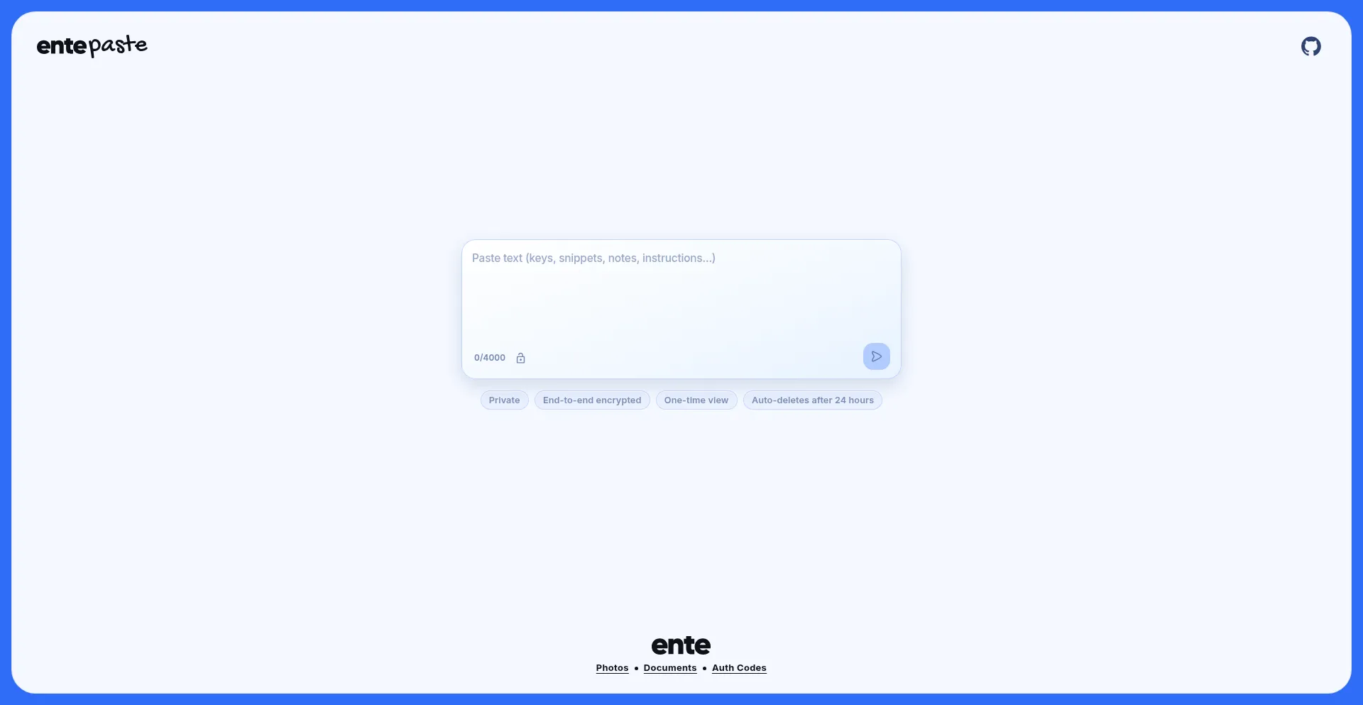Paste.ente.com