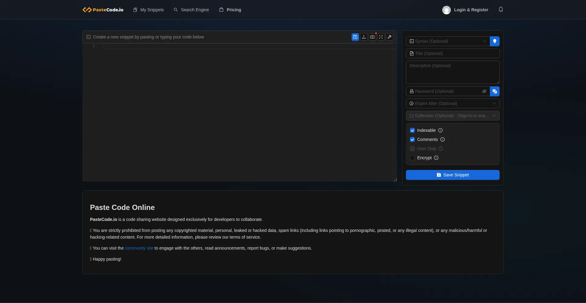 Pastecode.io