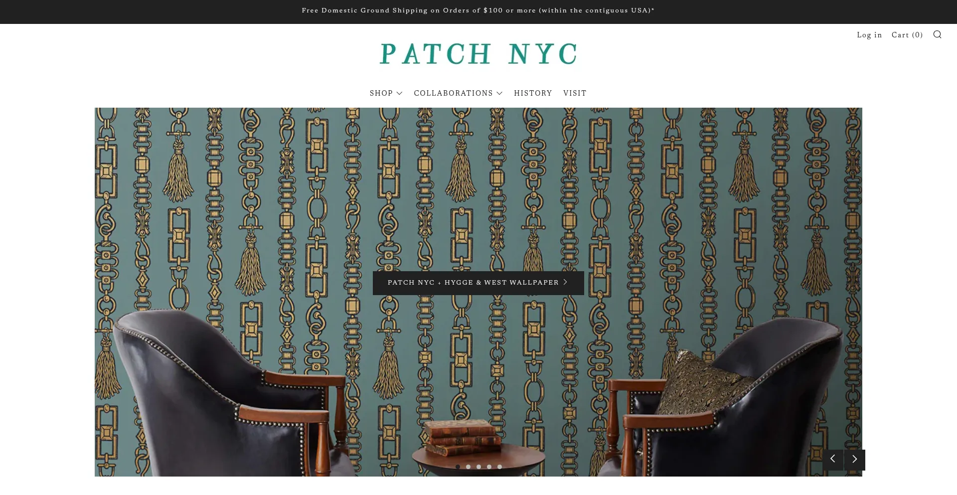 Website screenshot of Patchnyc.com