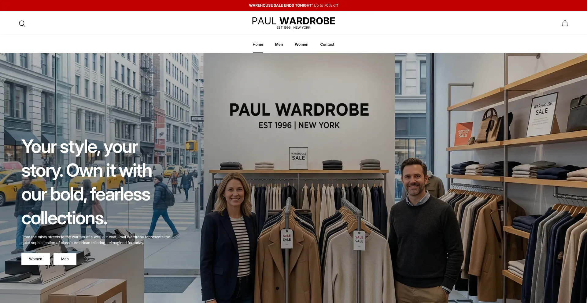 Paulswardrobe.com