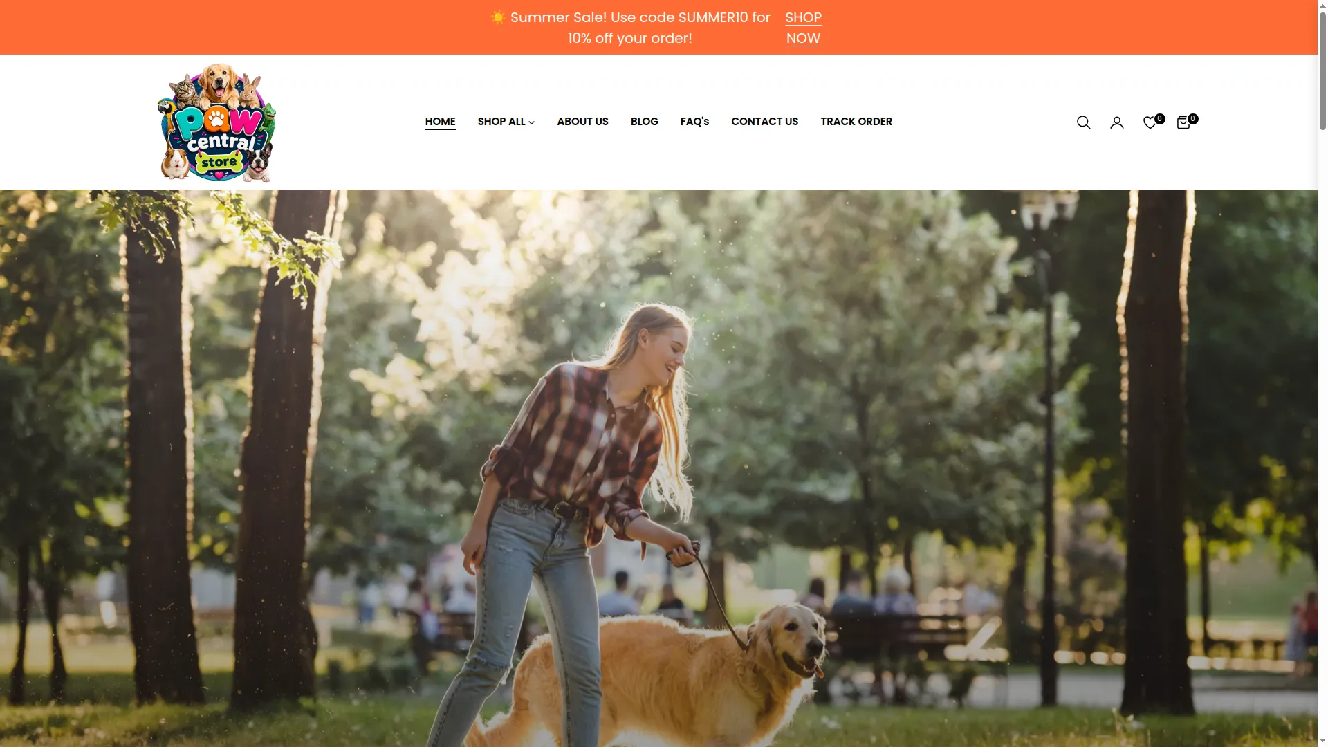 Pawcentralstore.com