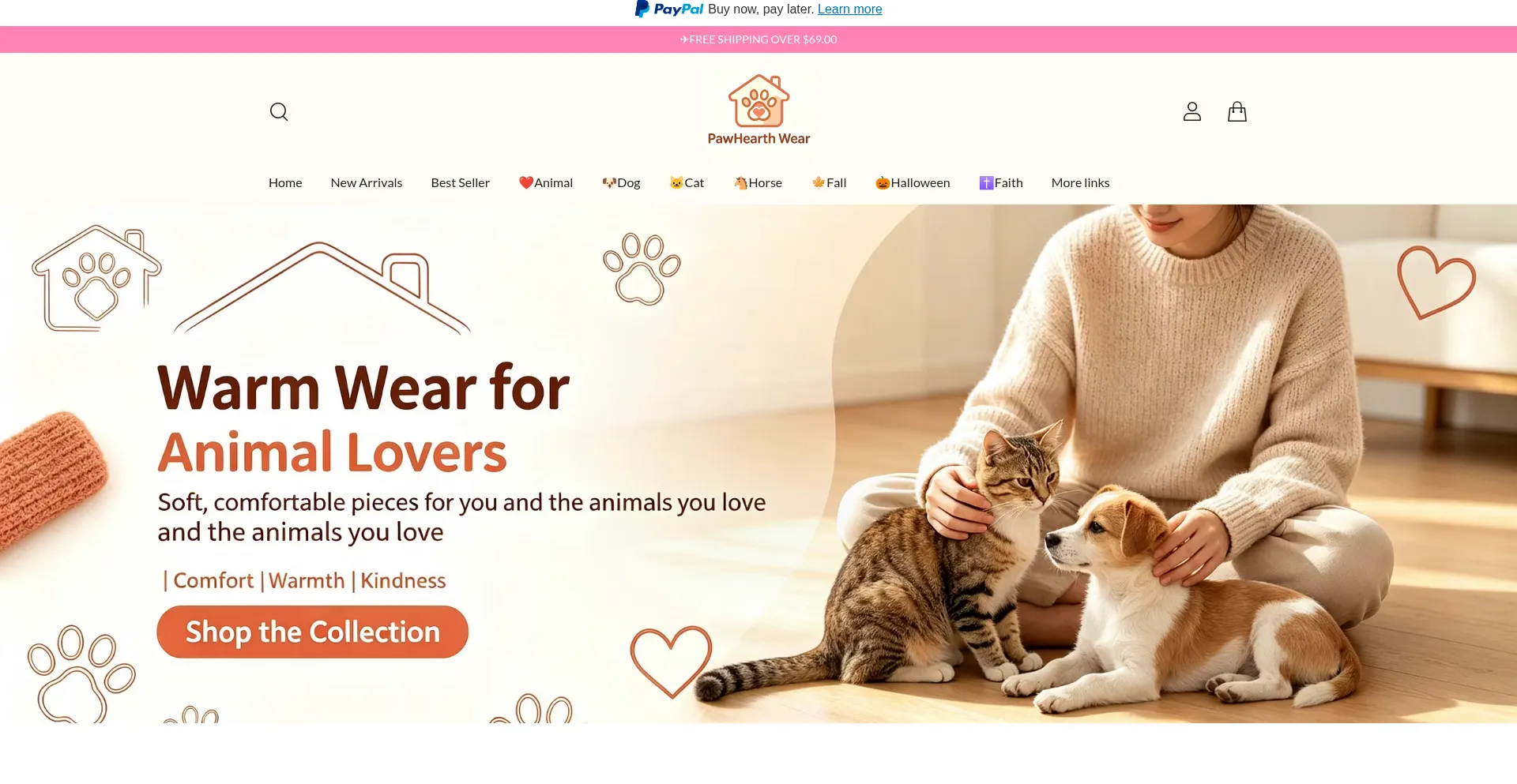 Pawhearthwear.com