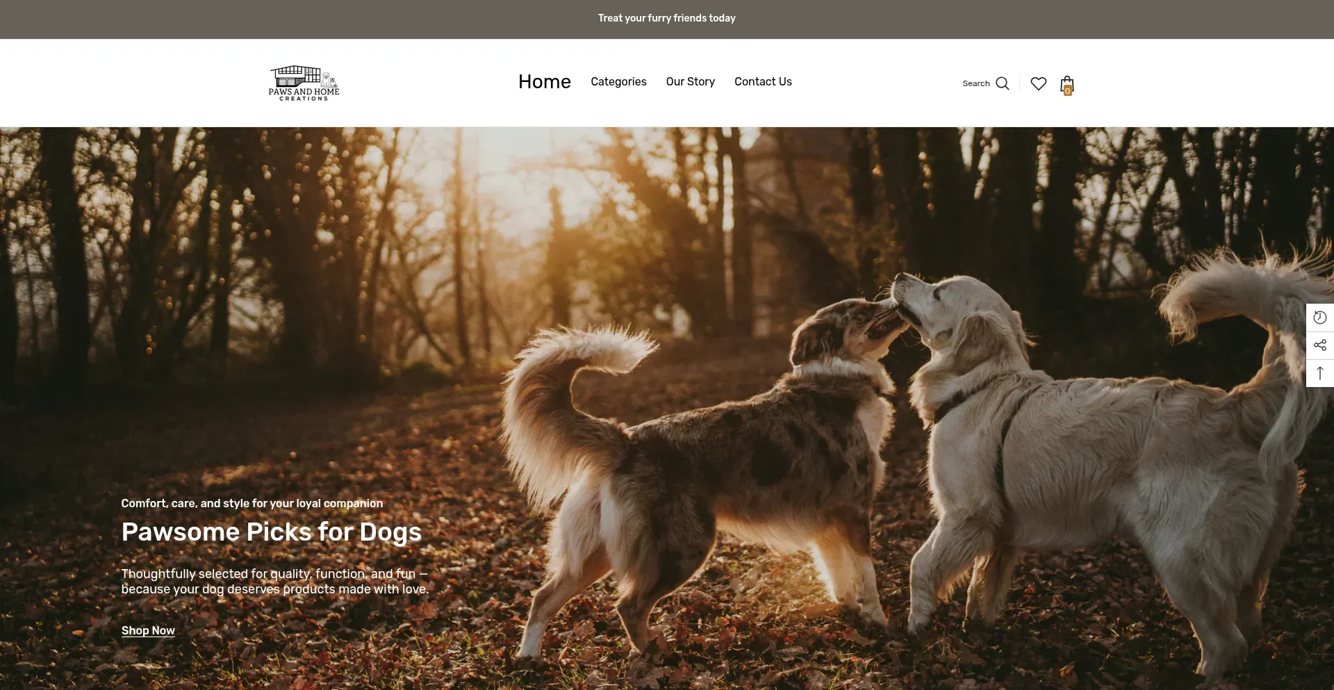 Pawsandhomecreations.com