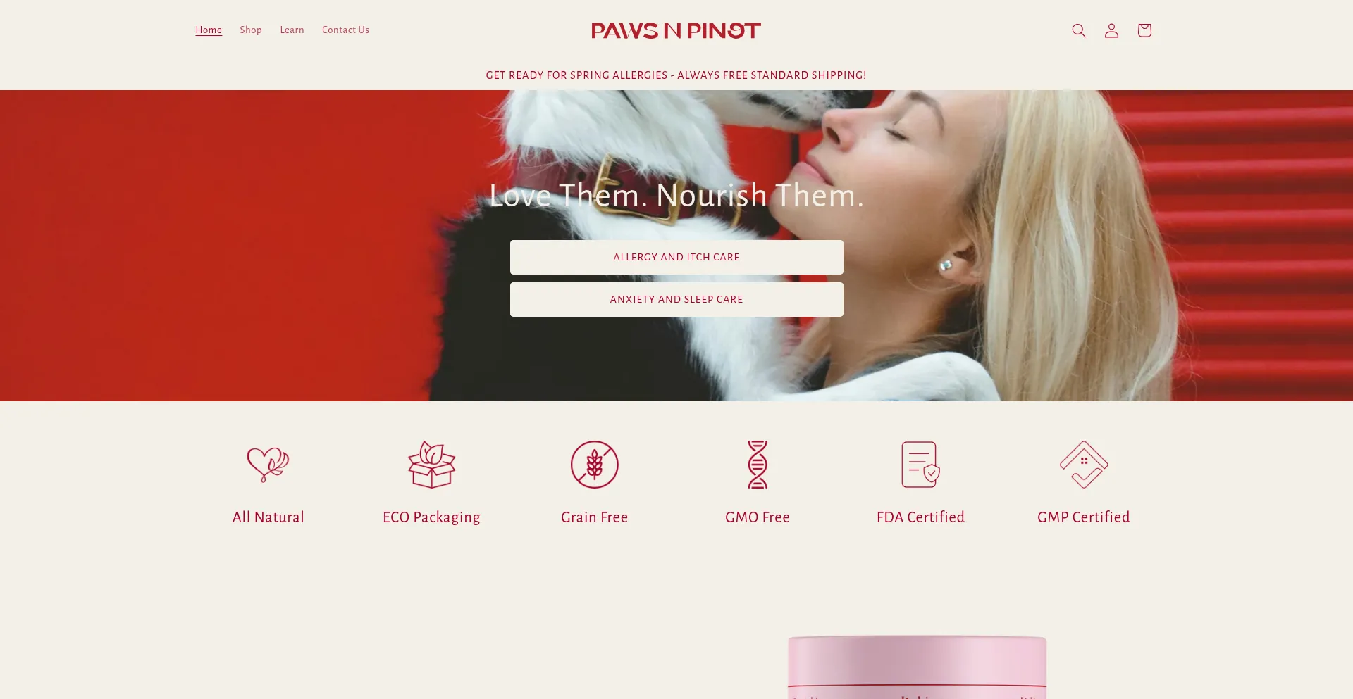 Pawsnpinot.com