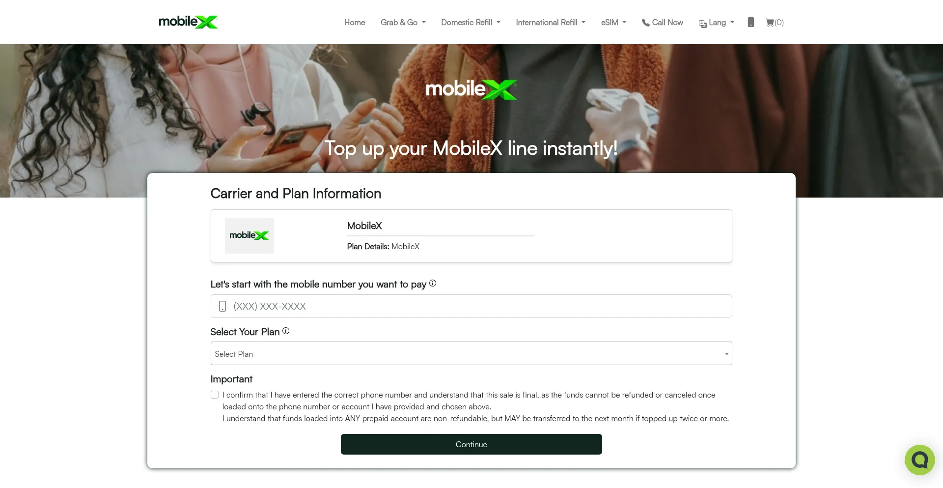 Pay.mymobilex.com