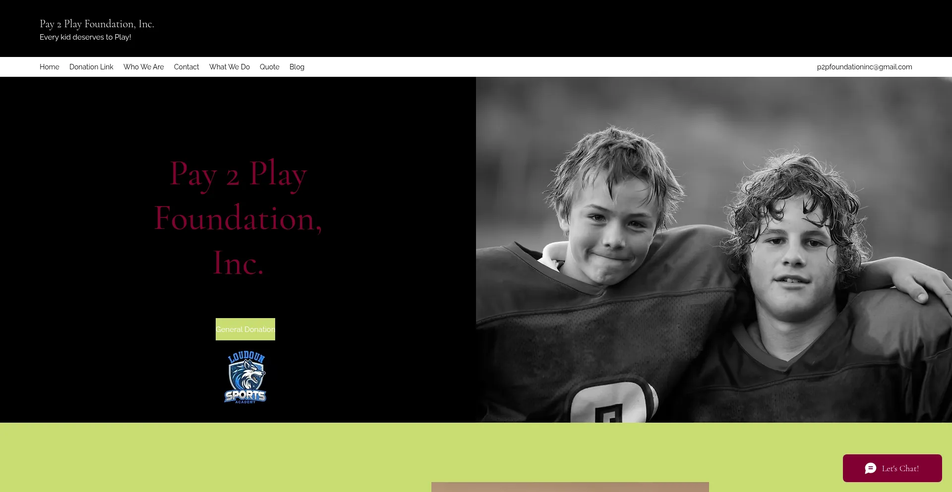 Pay2playfoundationinc.com