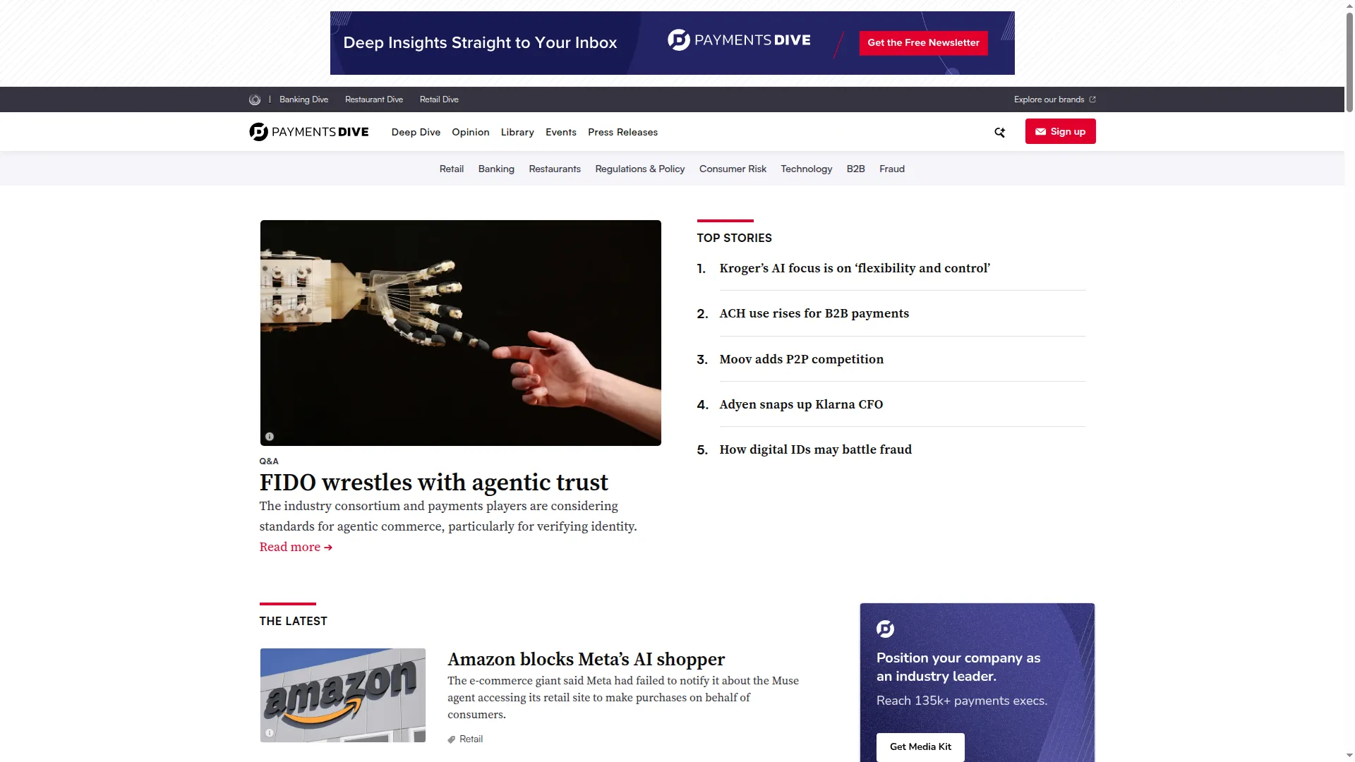 Paymentsdive.com