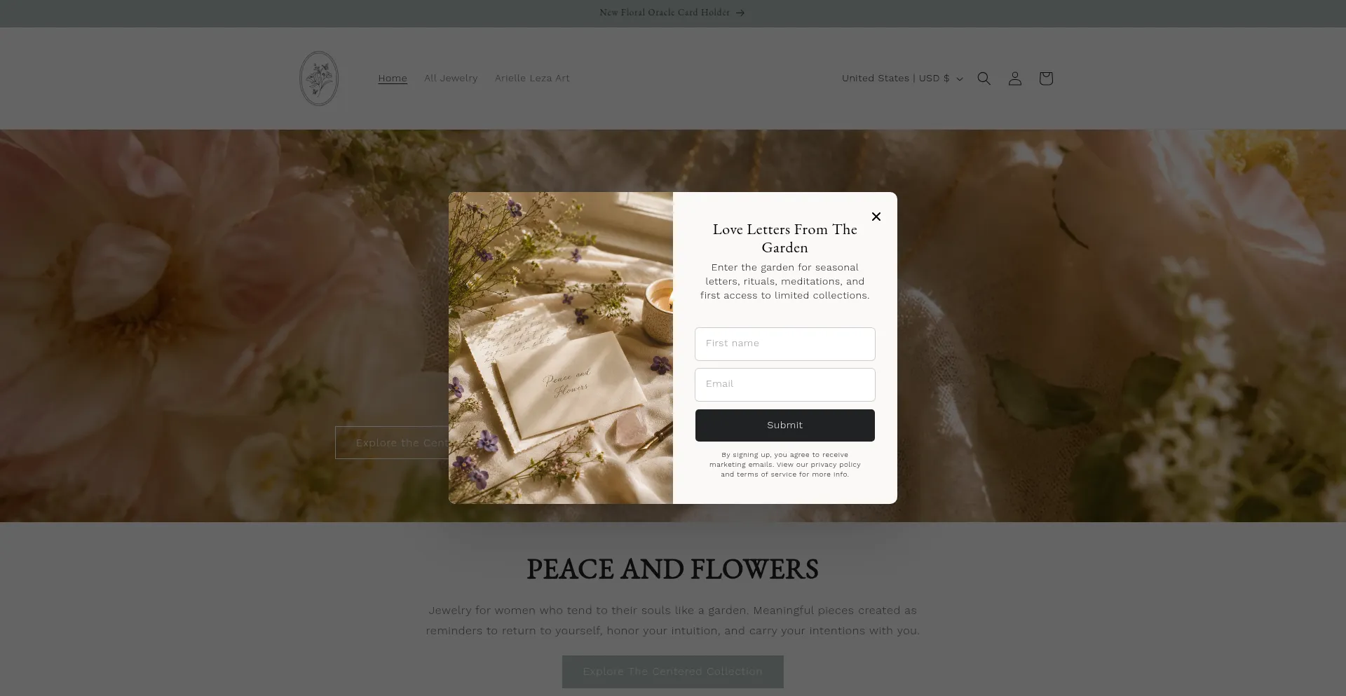 Peaceandflowers.com