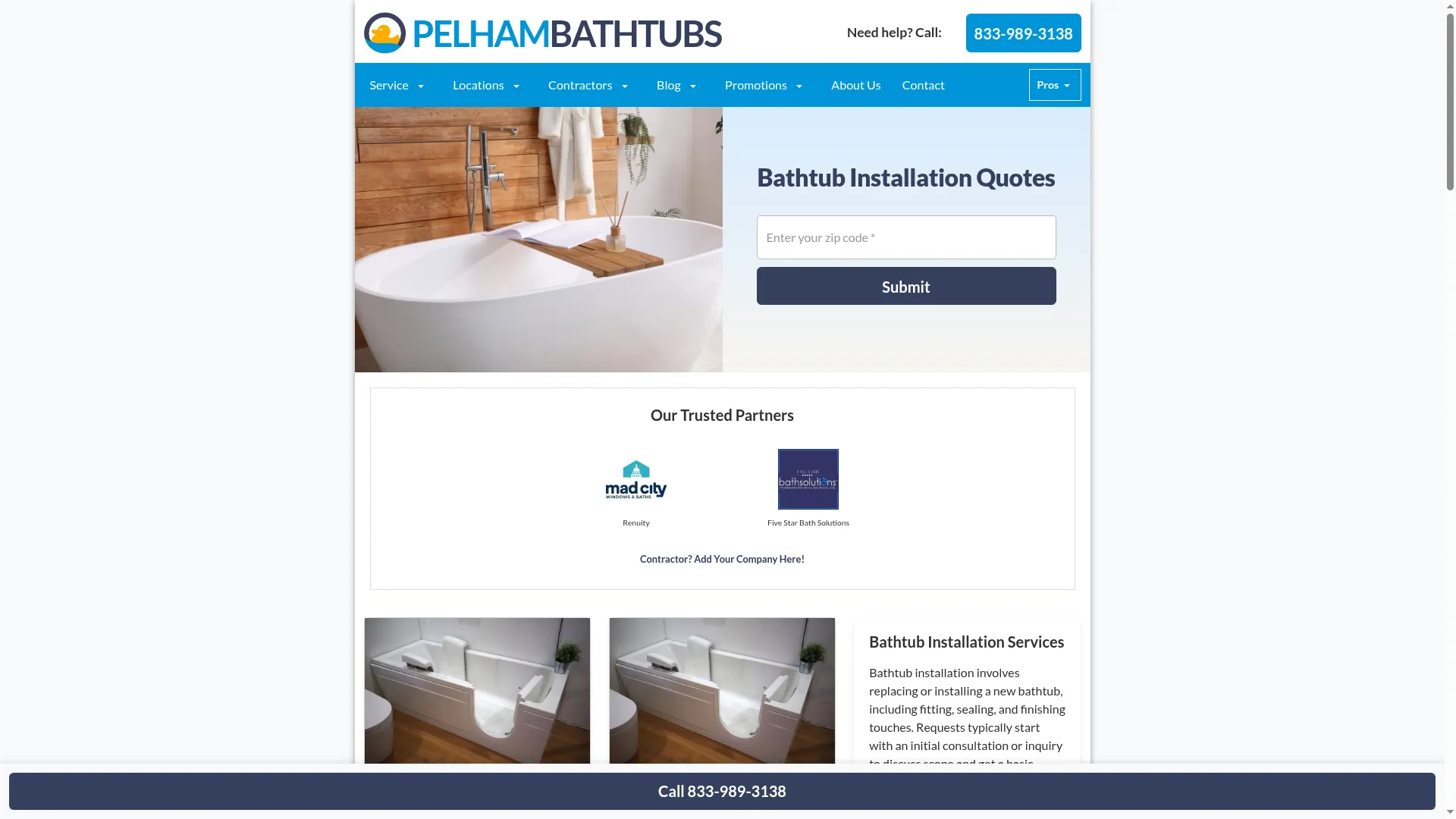 Pelhambathtub.com