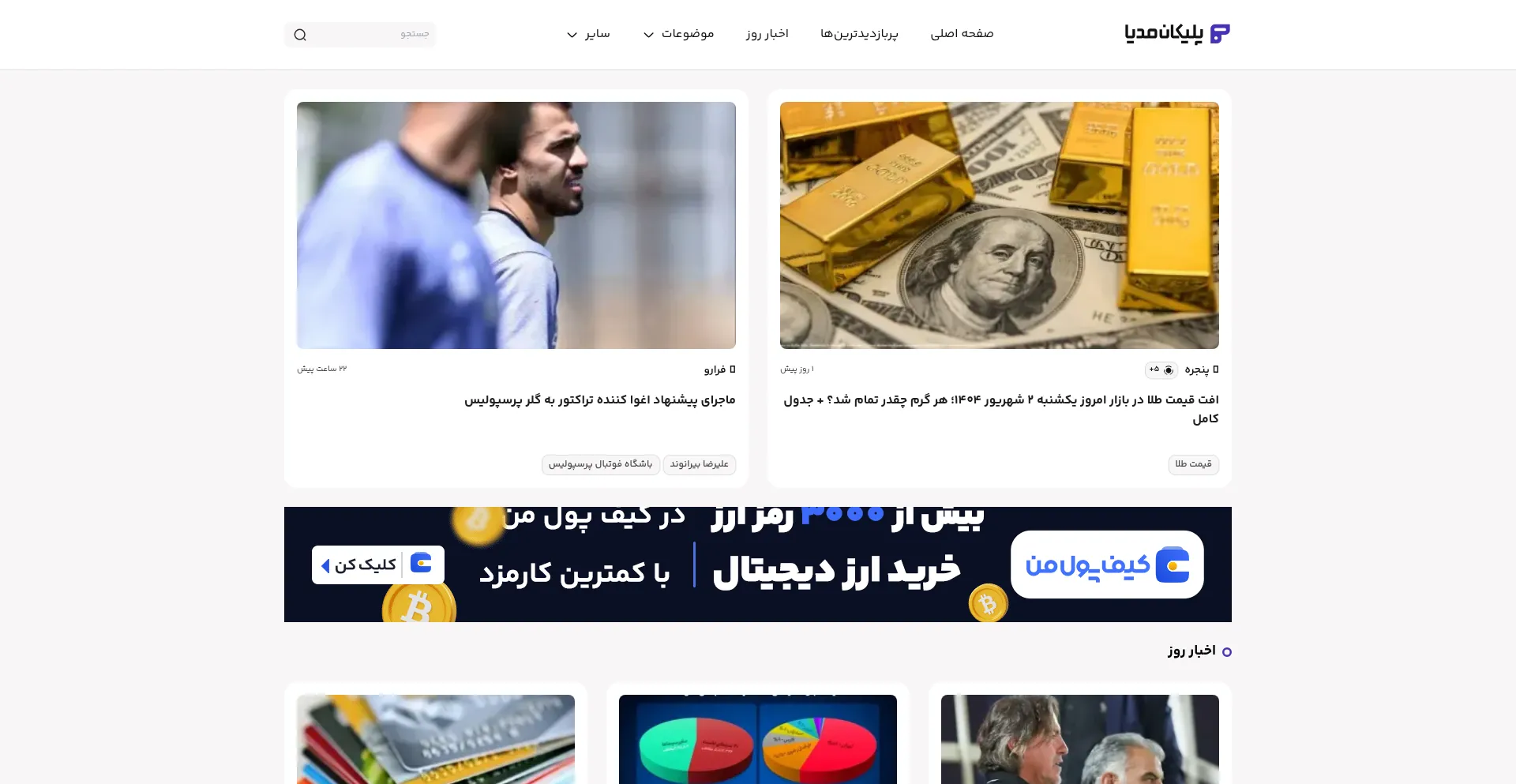 Website screenshot of Pelikan.media