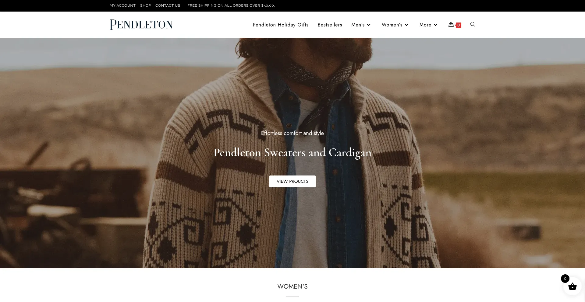 Pendletoncardigan.com