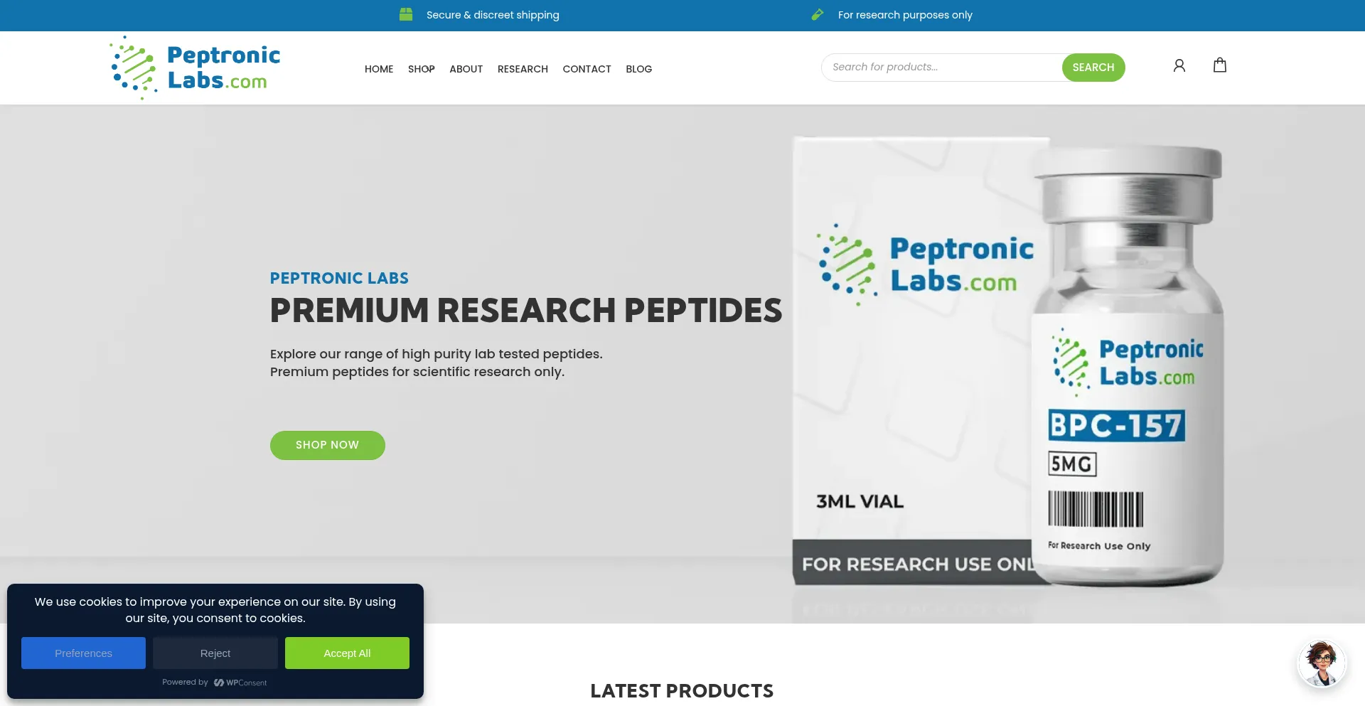 Peptroniclabs.com