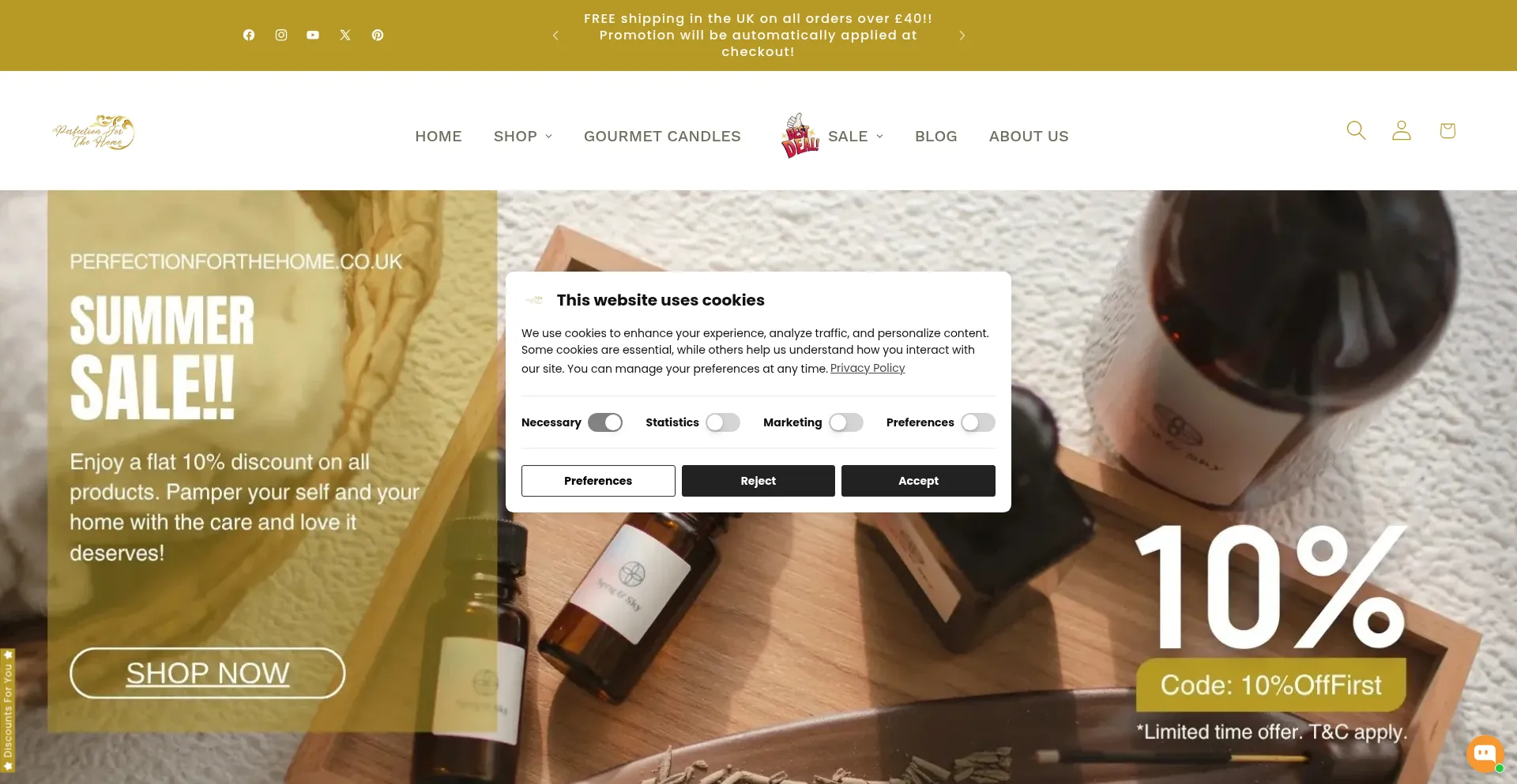 Perfectionforthehome.co.uk
