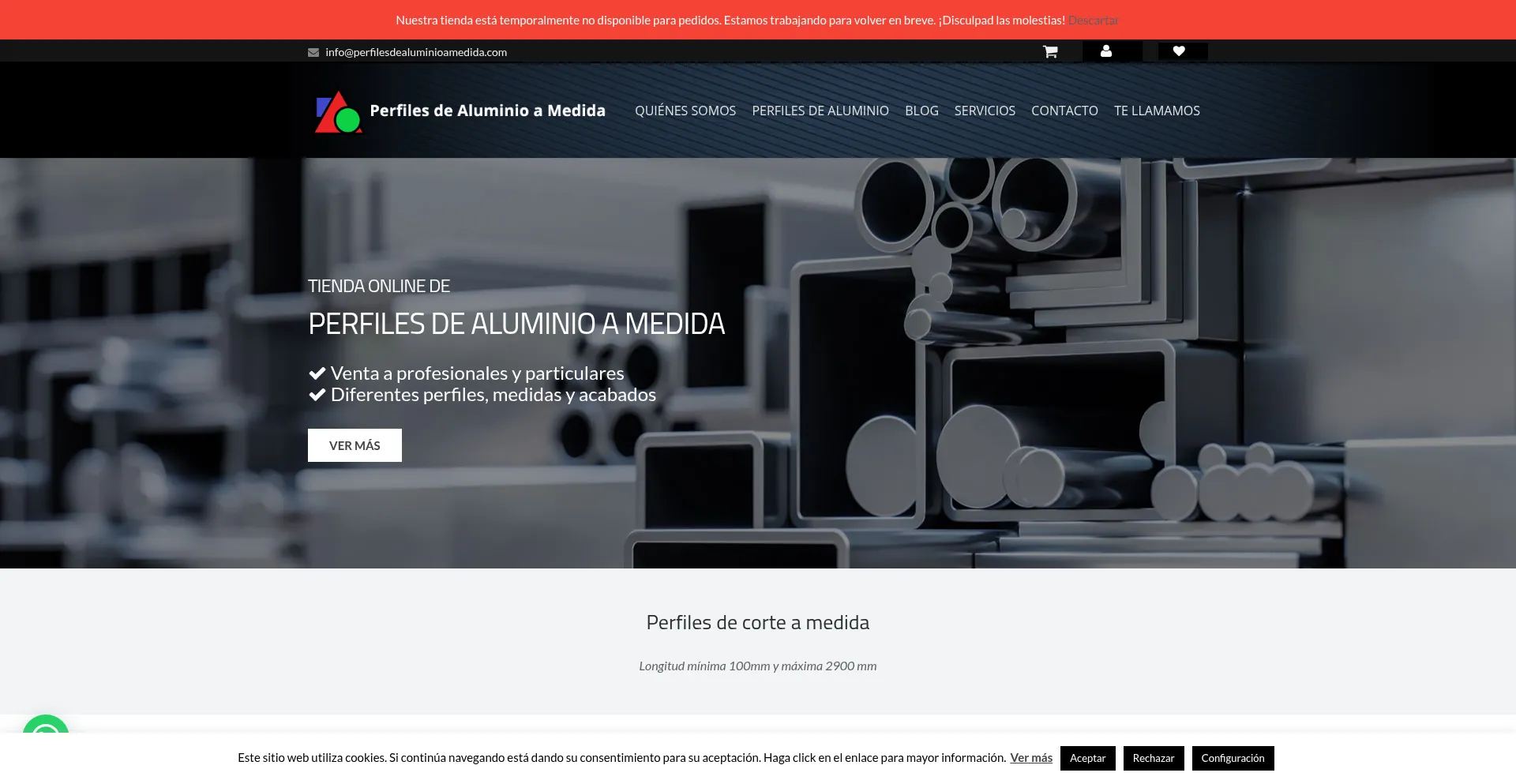 Perfilesdealuminioamedida.com
