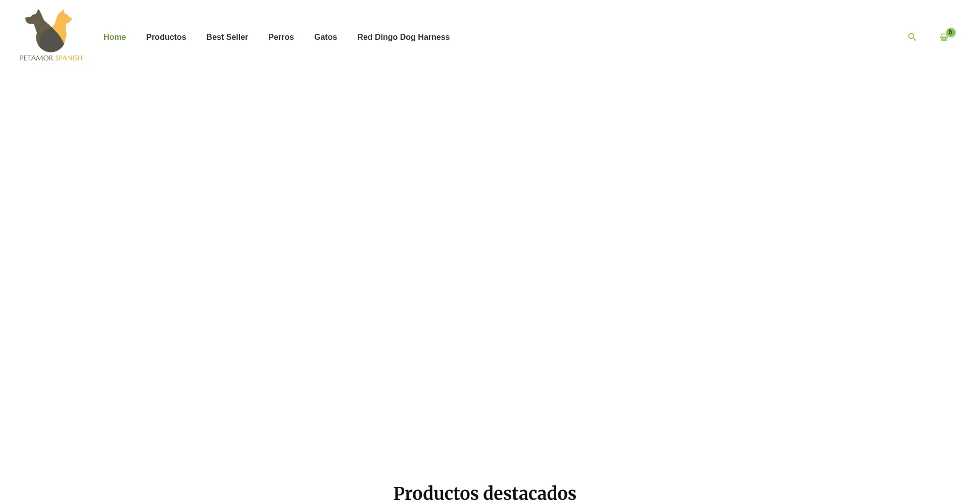 Website screenshot of Petamorspanish.com