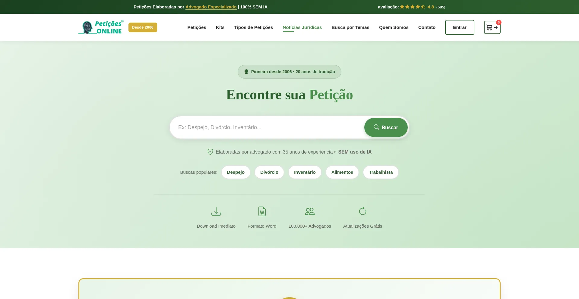 Peticoesonline.com.br