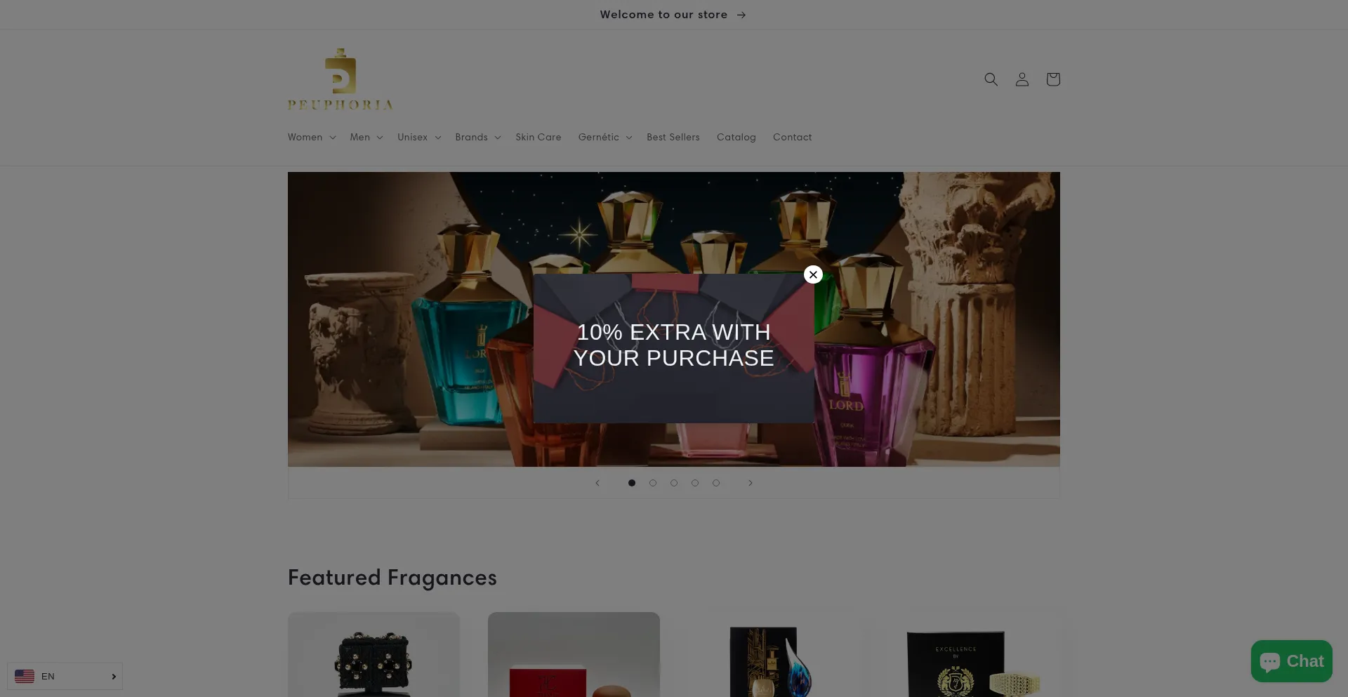 Website screenshot of Peuphoriamiami.com