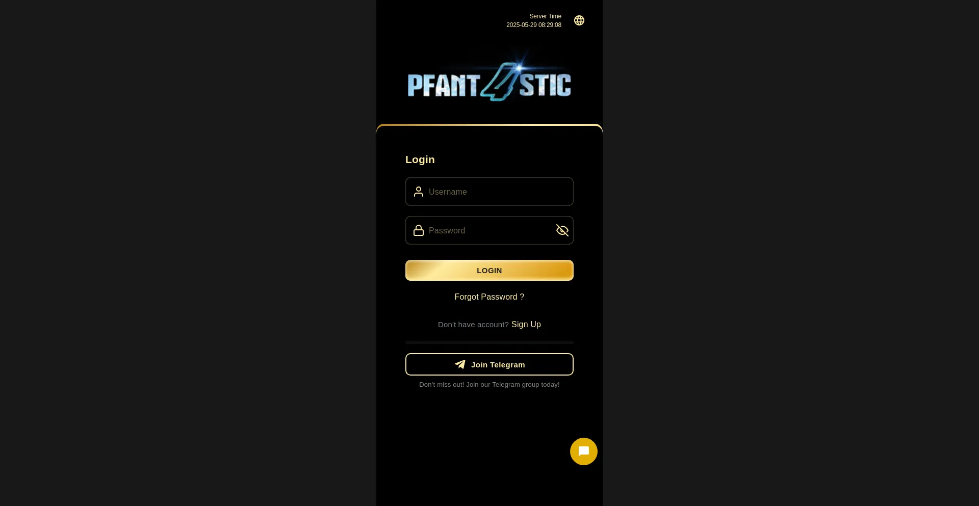 Website screenshot of Pfantastic4.com