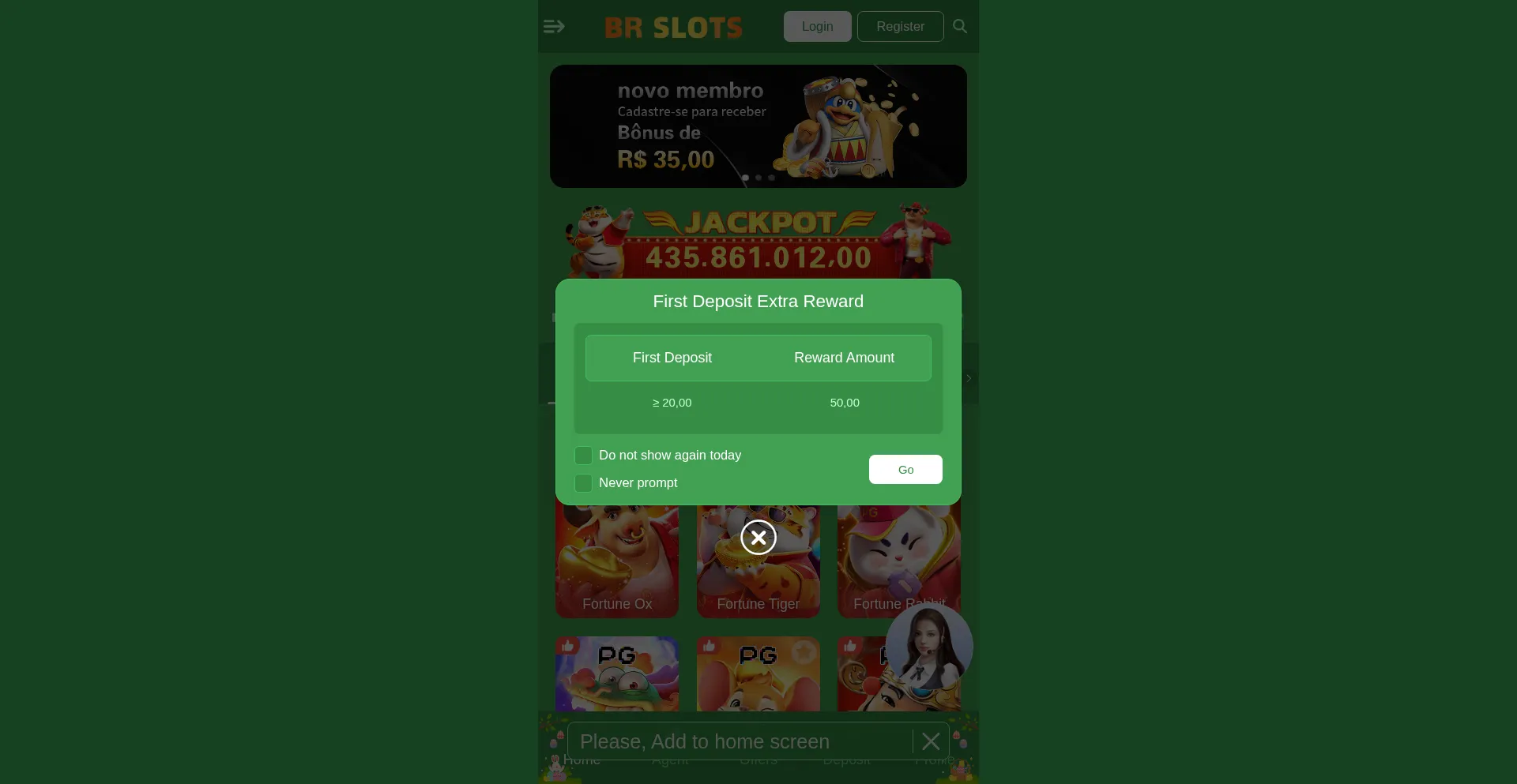 Website screenshot of Pg657868.com