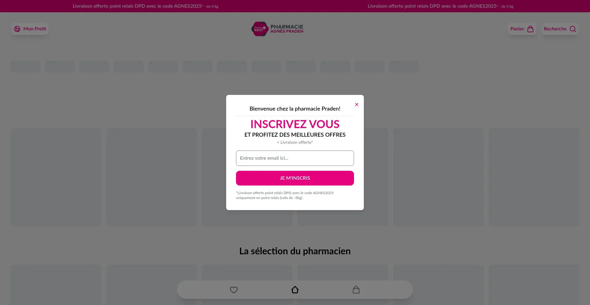 Pharmacieagnespraden.com