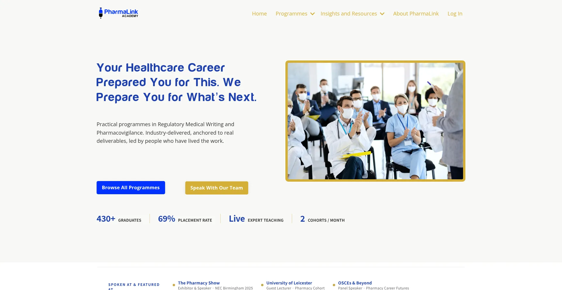 Pharmalinkacademy.co.uk