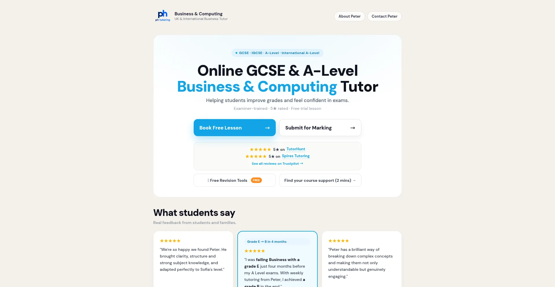 Phtutoring.co.uk