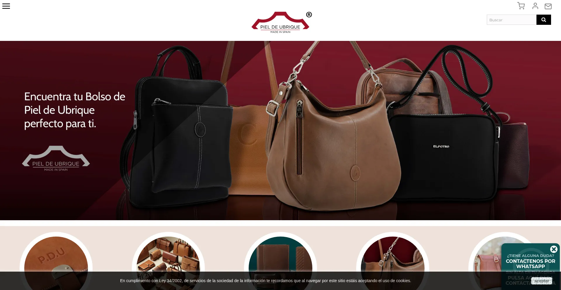 Website screenshot of Pieldeubrique.com