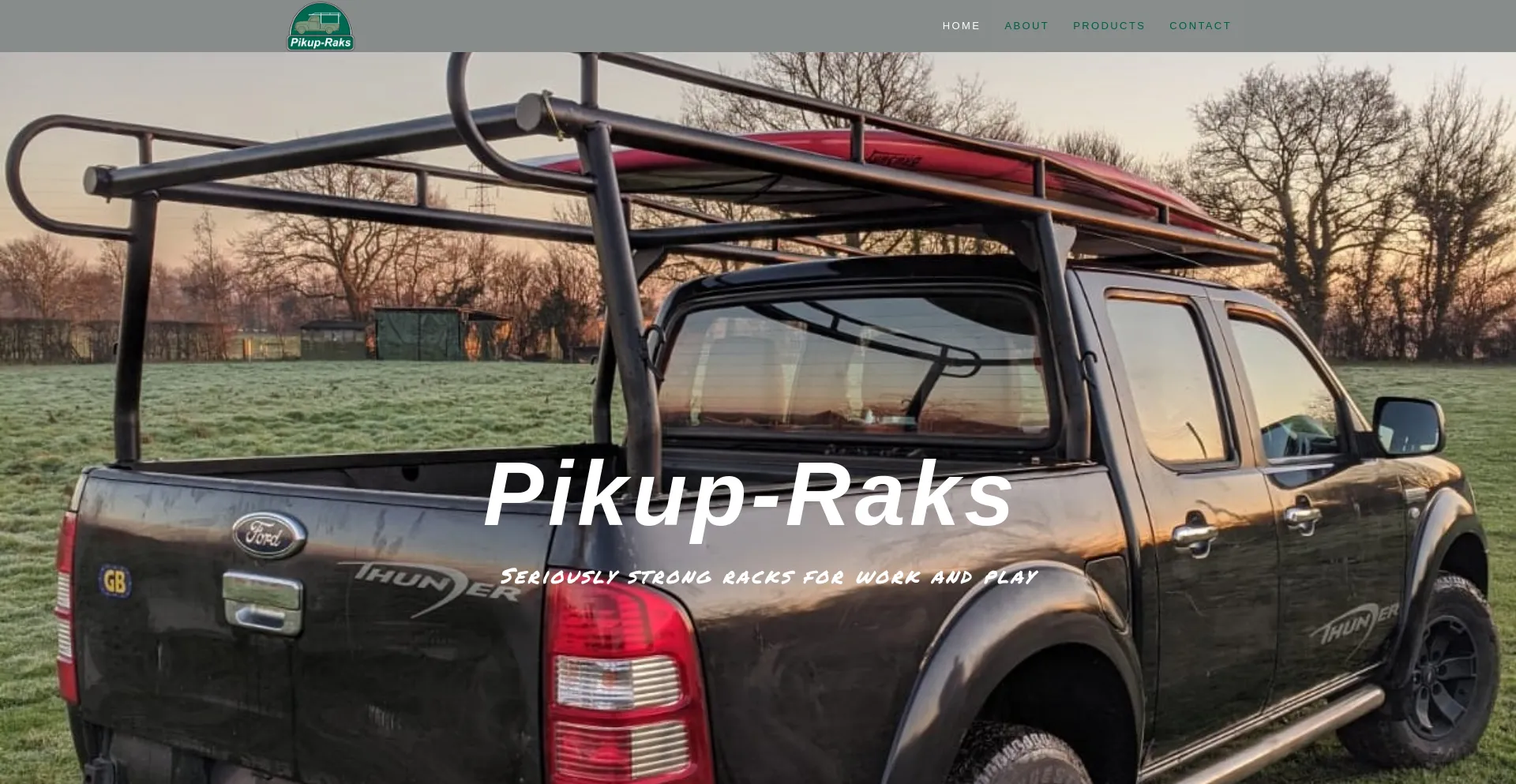 Website screenshot of Pikupraks.com