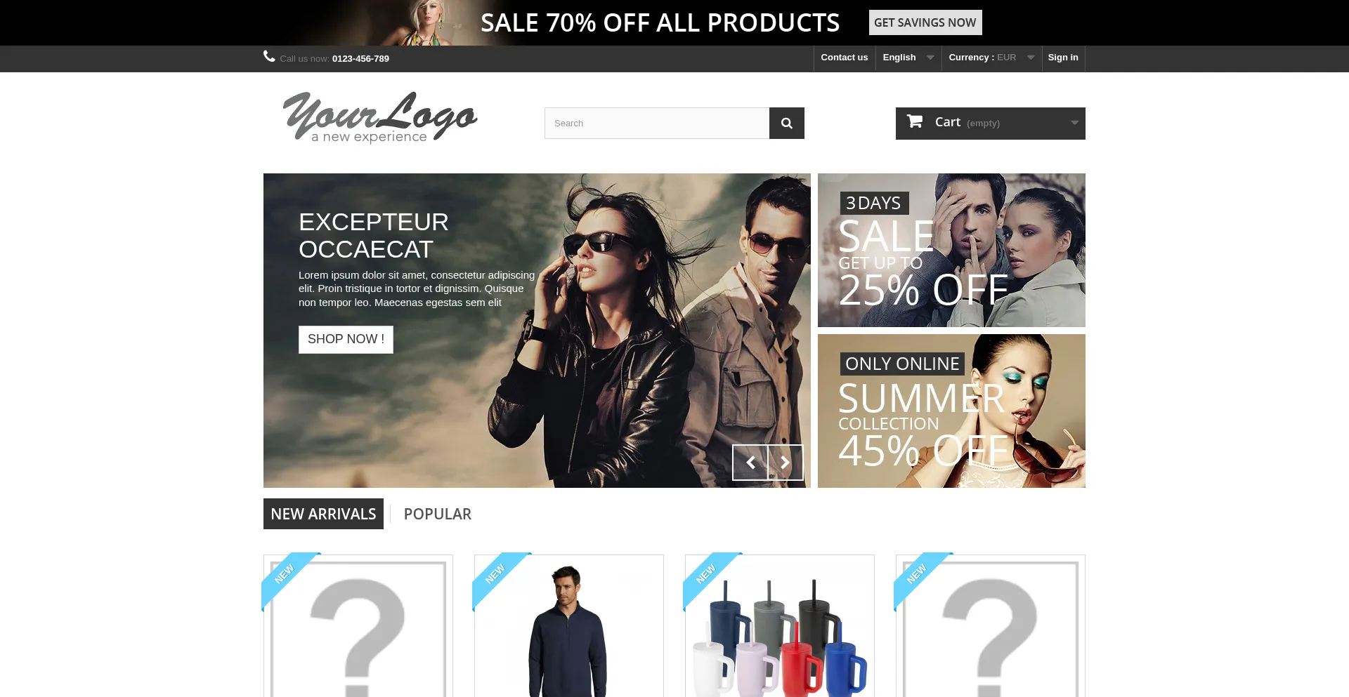 Website screenshot of Pim.tactac.es