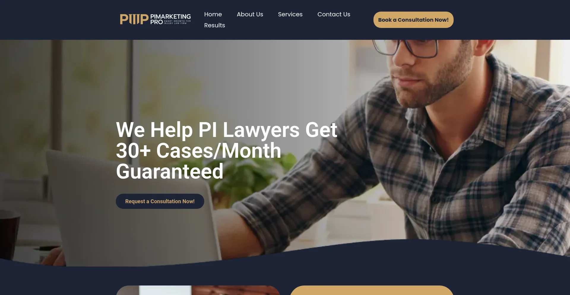 Website screenshot of Pimarketingpro.com
