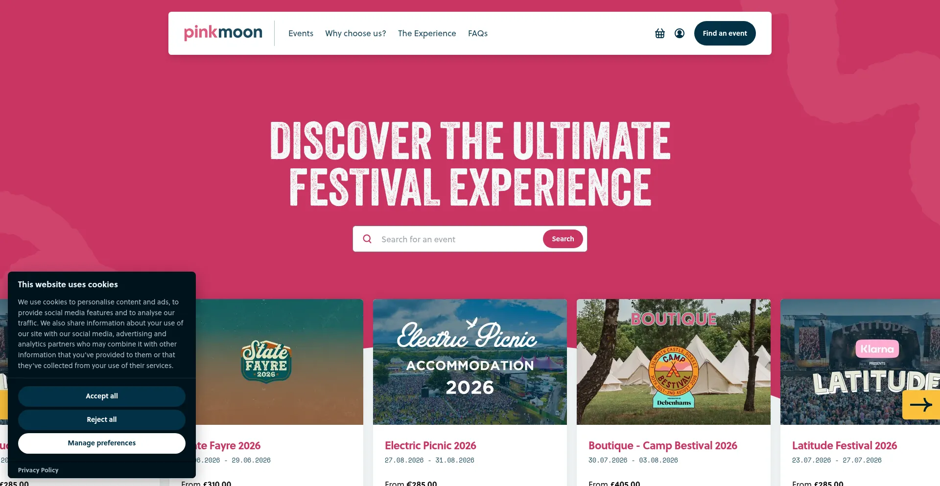Pinkmooncamping.co.uk