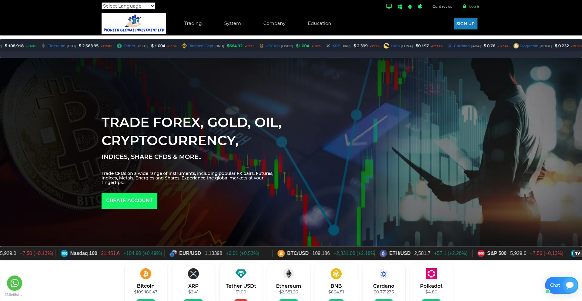 Pioneersgloballimited.com