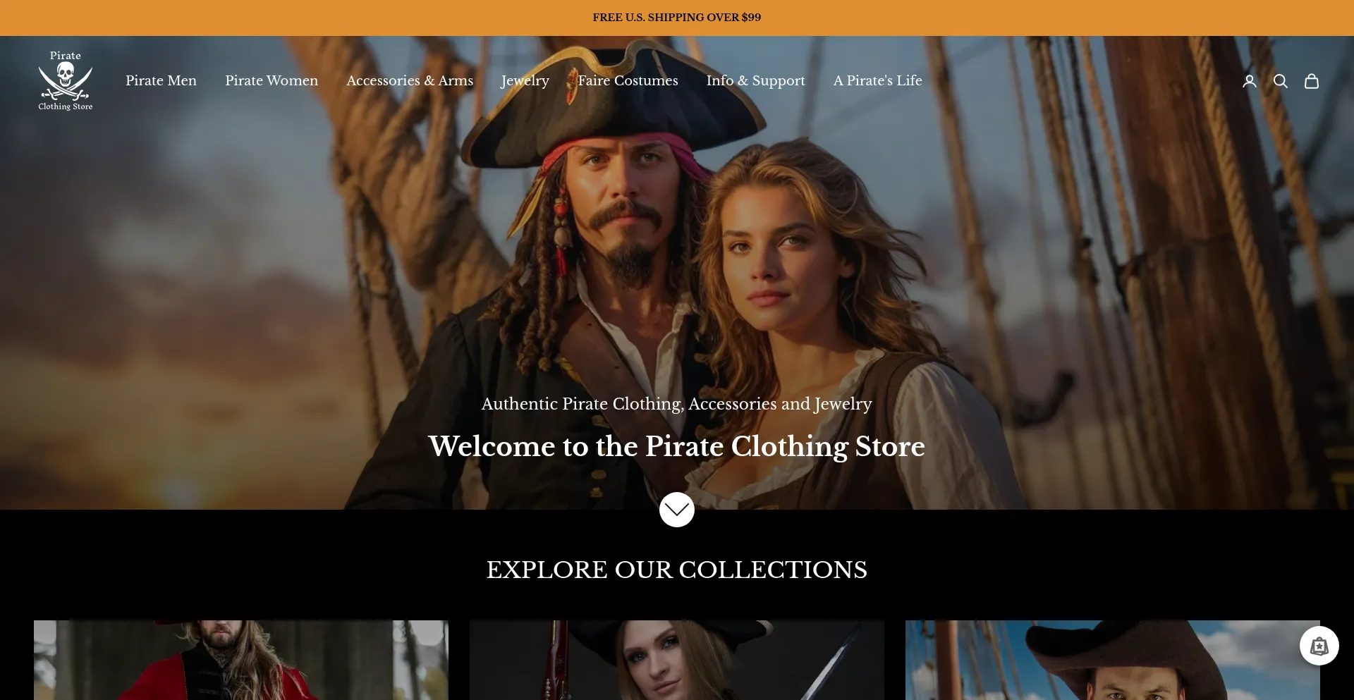 Pirateclothingstore.com