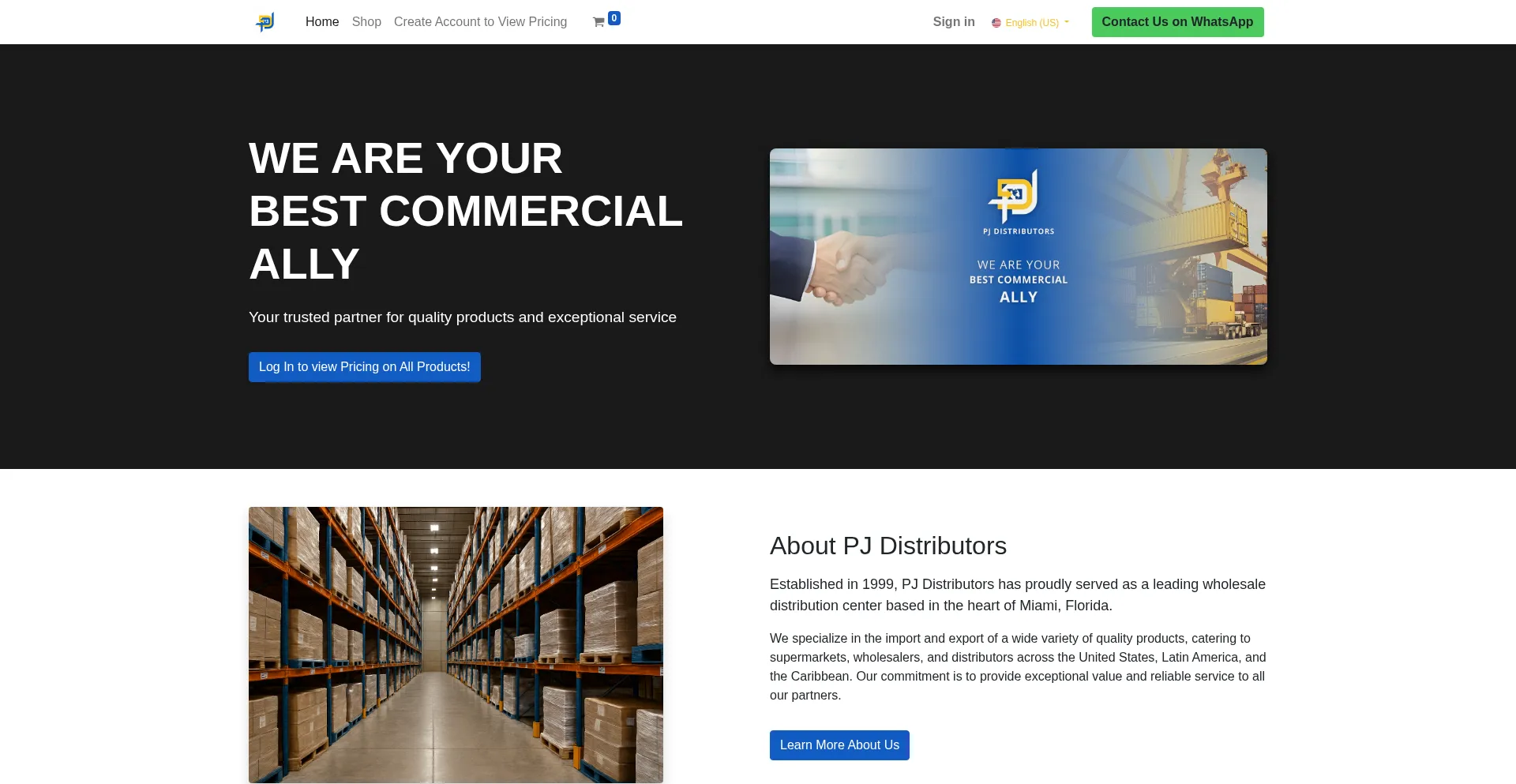 Pjdistributorsusa.com